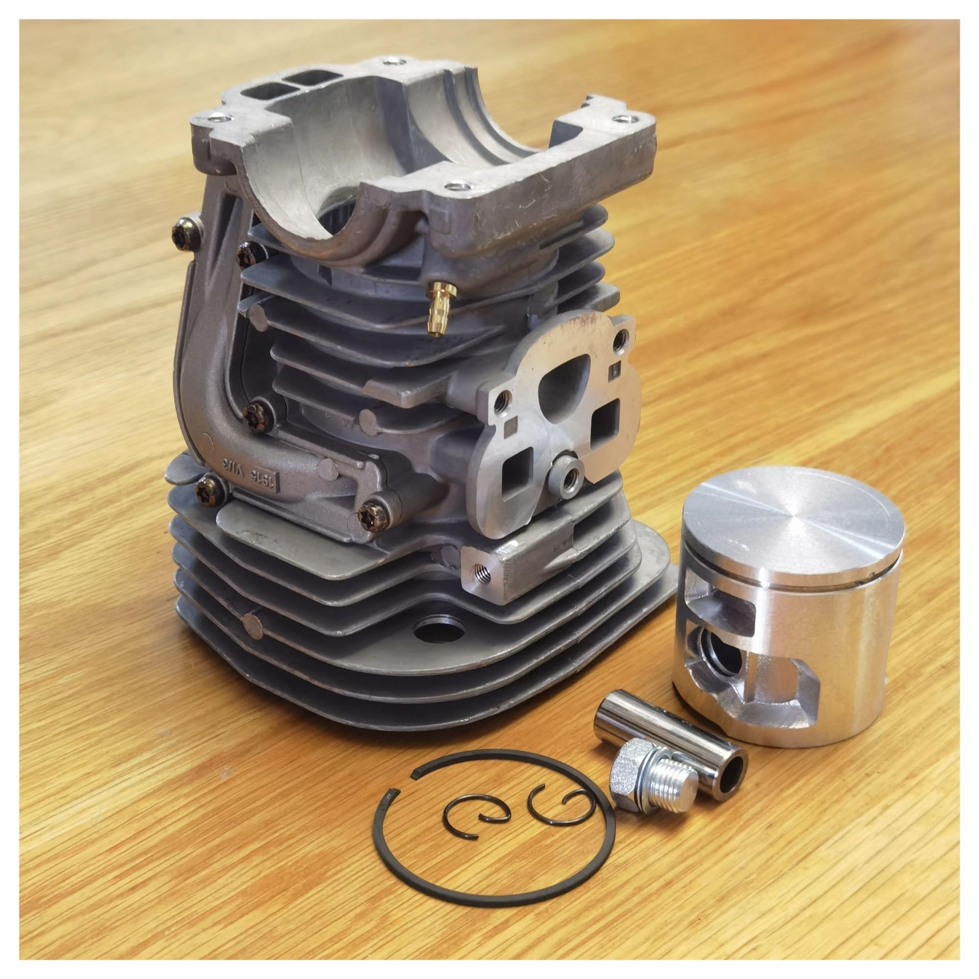 Ctasrim Cylinder 455 Piston Kit 47Mm Compatible With 455 460 Replace 537 32 04-02 Chainsaw Parts(Cylinder)