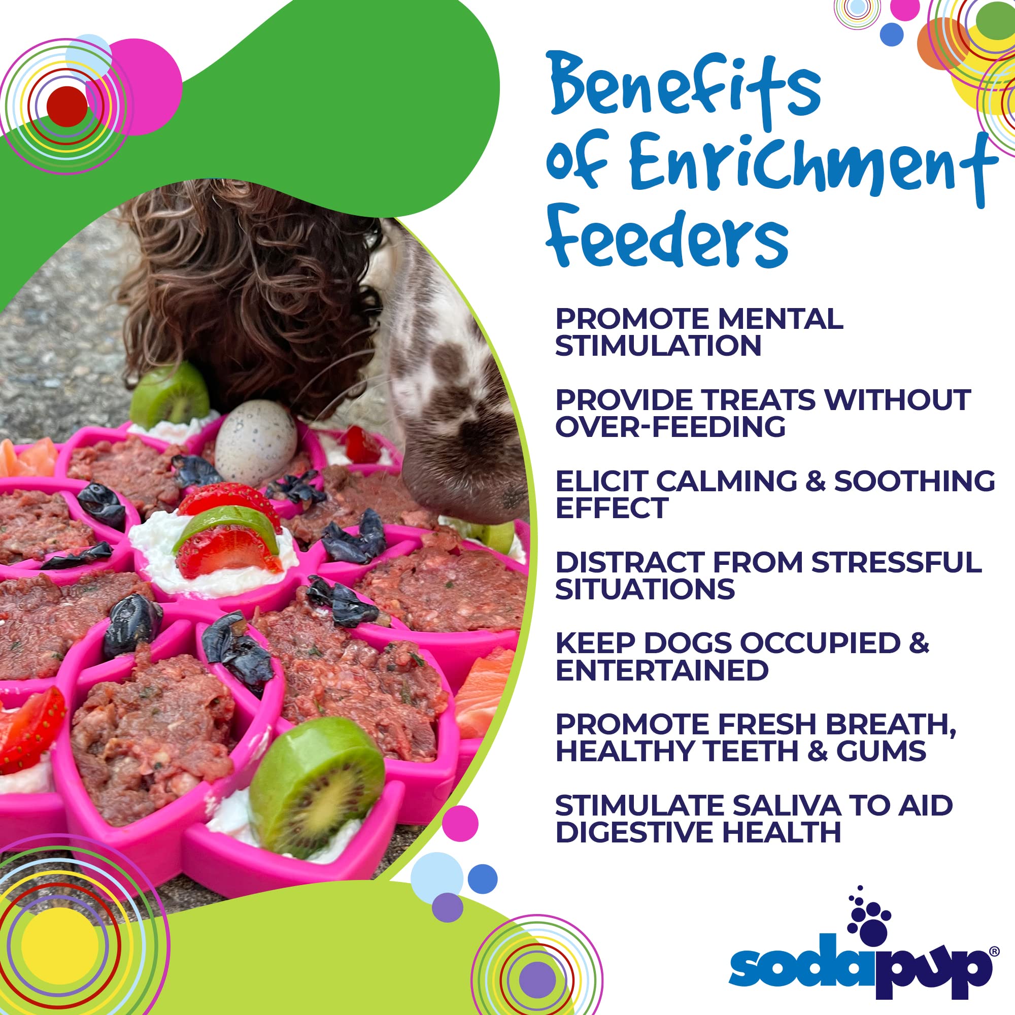 Use meals as treats: food swapping and enrichment
