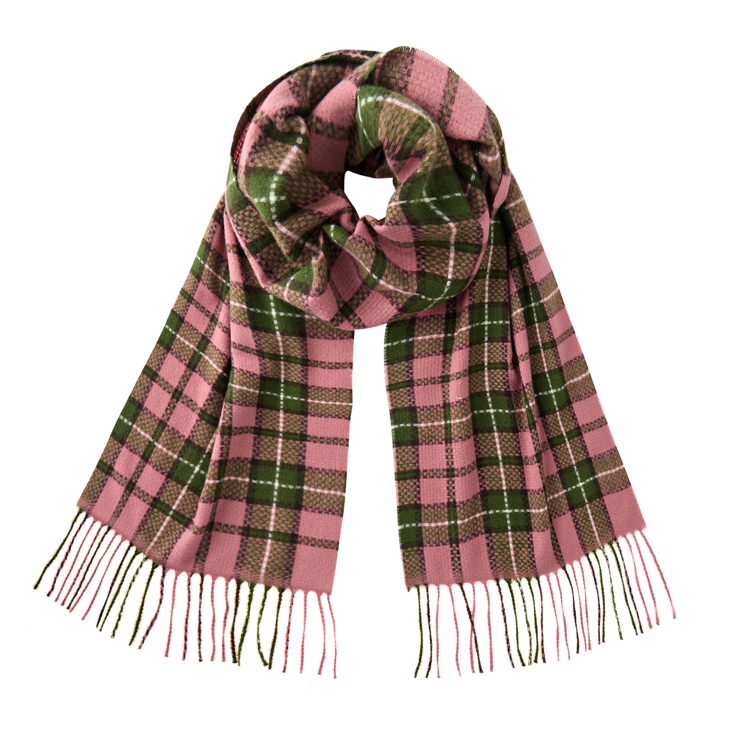 CALVIN &amp; OLIVIA Lightweight Ultra-Soft Scarf - Perfect Holiday Gift for Men &amp; Women