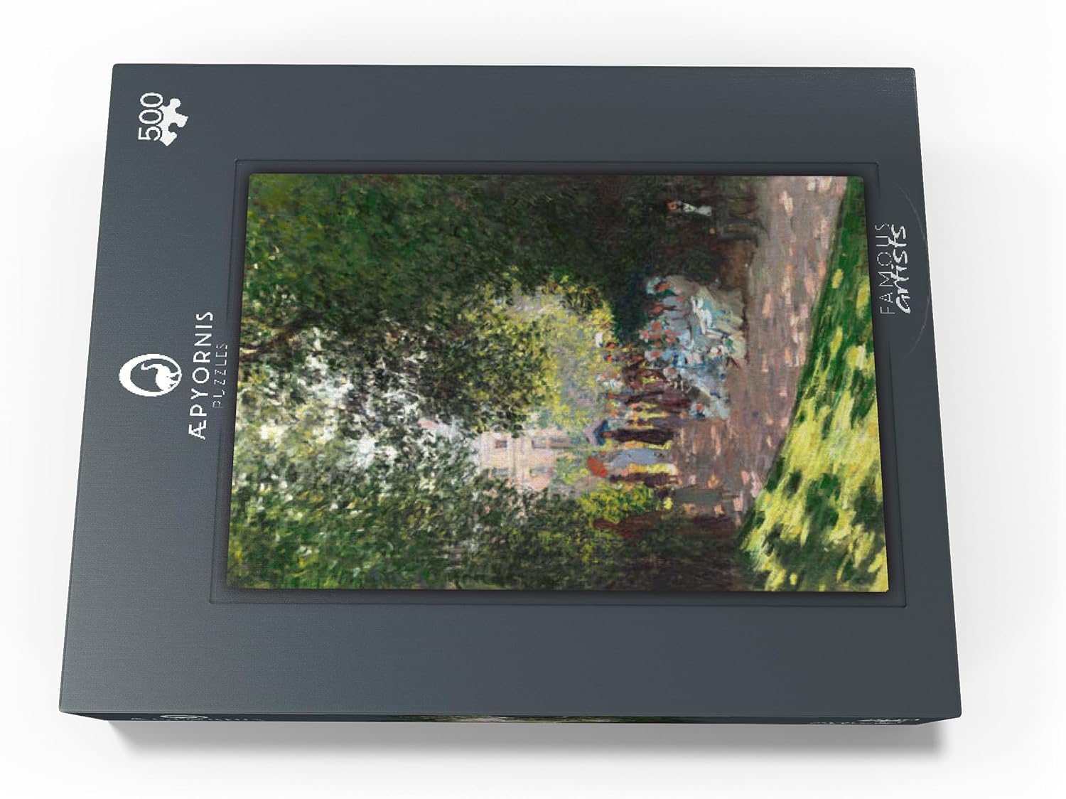 MyPuzzle The PARC Monceau 1878 By Claude Monet - Premium 500 Piece Jigsaw Puzzle for Adults