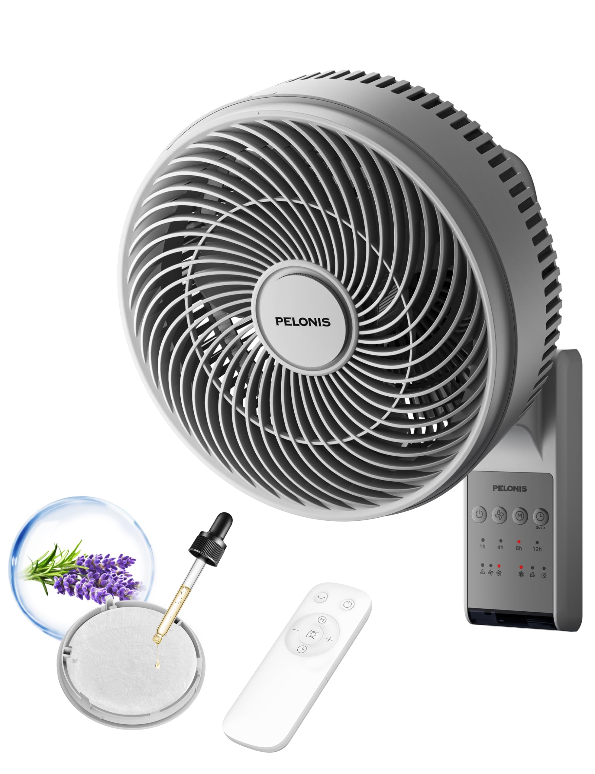 PELONIS Wall Mount Fan