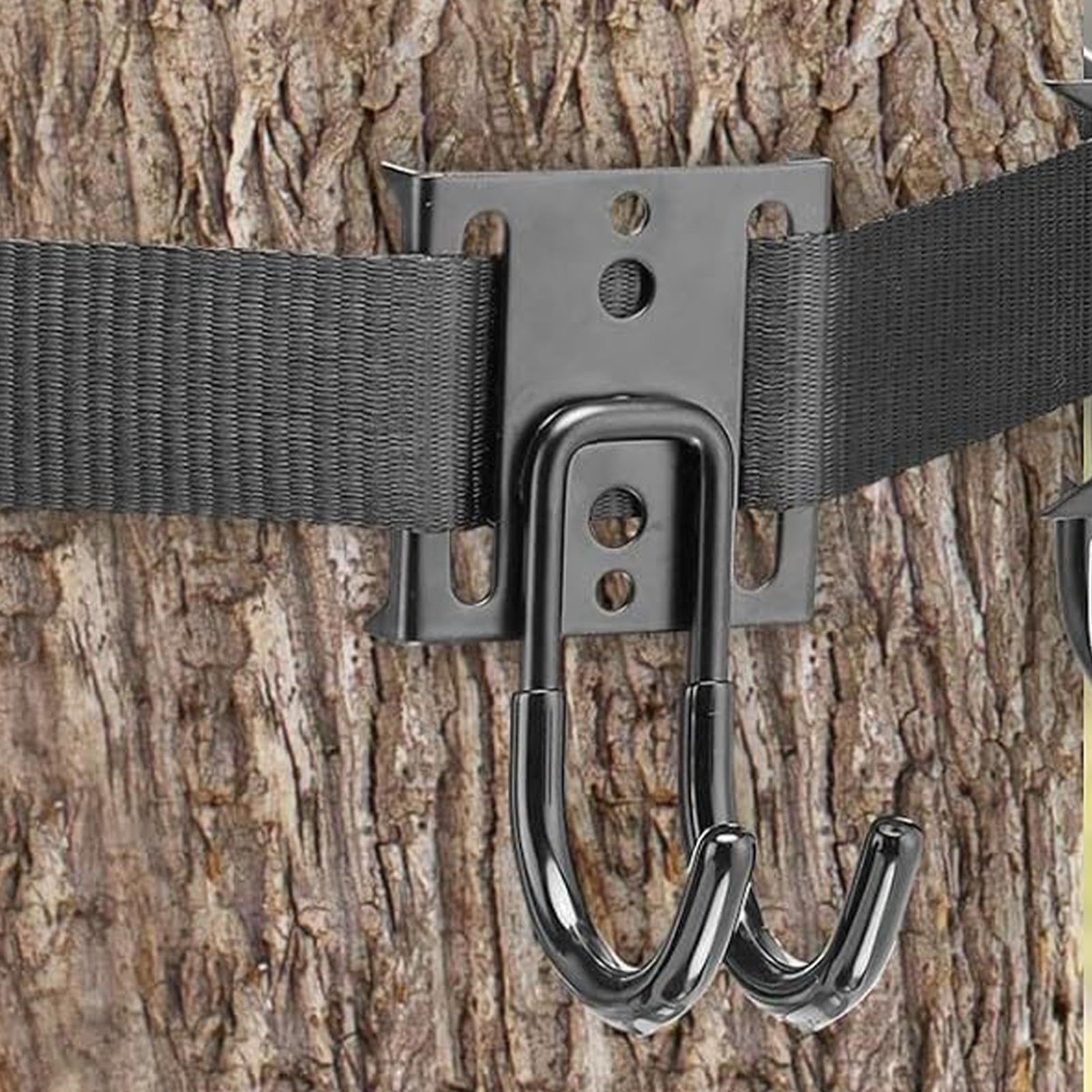 Outdoor Gear Hooks 3X Metal Hunting Hook Tree Bow Holder Stand Accessory for Camping Hiking