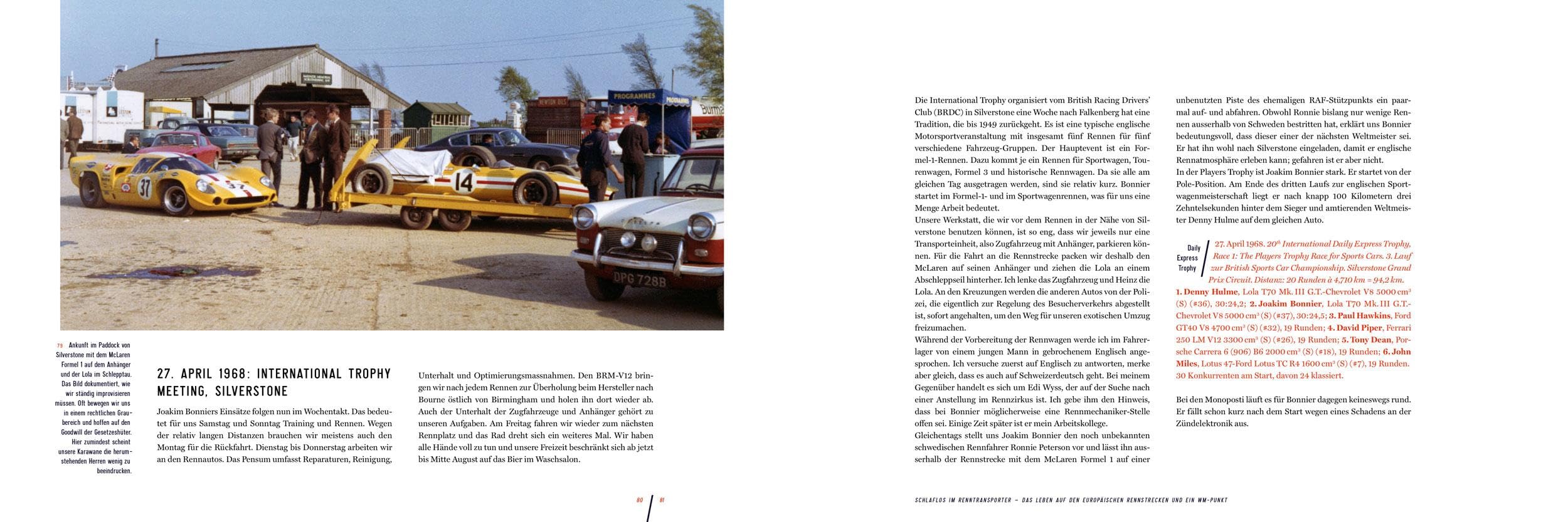 Schlaflos im Renntransporter: Robert Hahn: Unterwegs zu den Rennstrecken 1968-1995