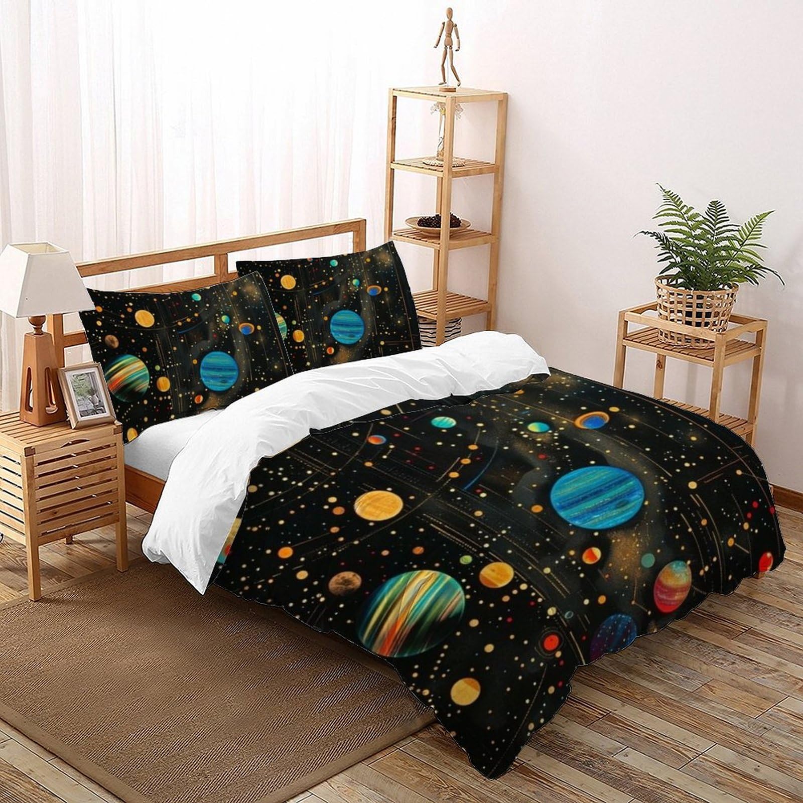 Parure de lit 200x200cm sport pour stopper les couettes qui glissent