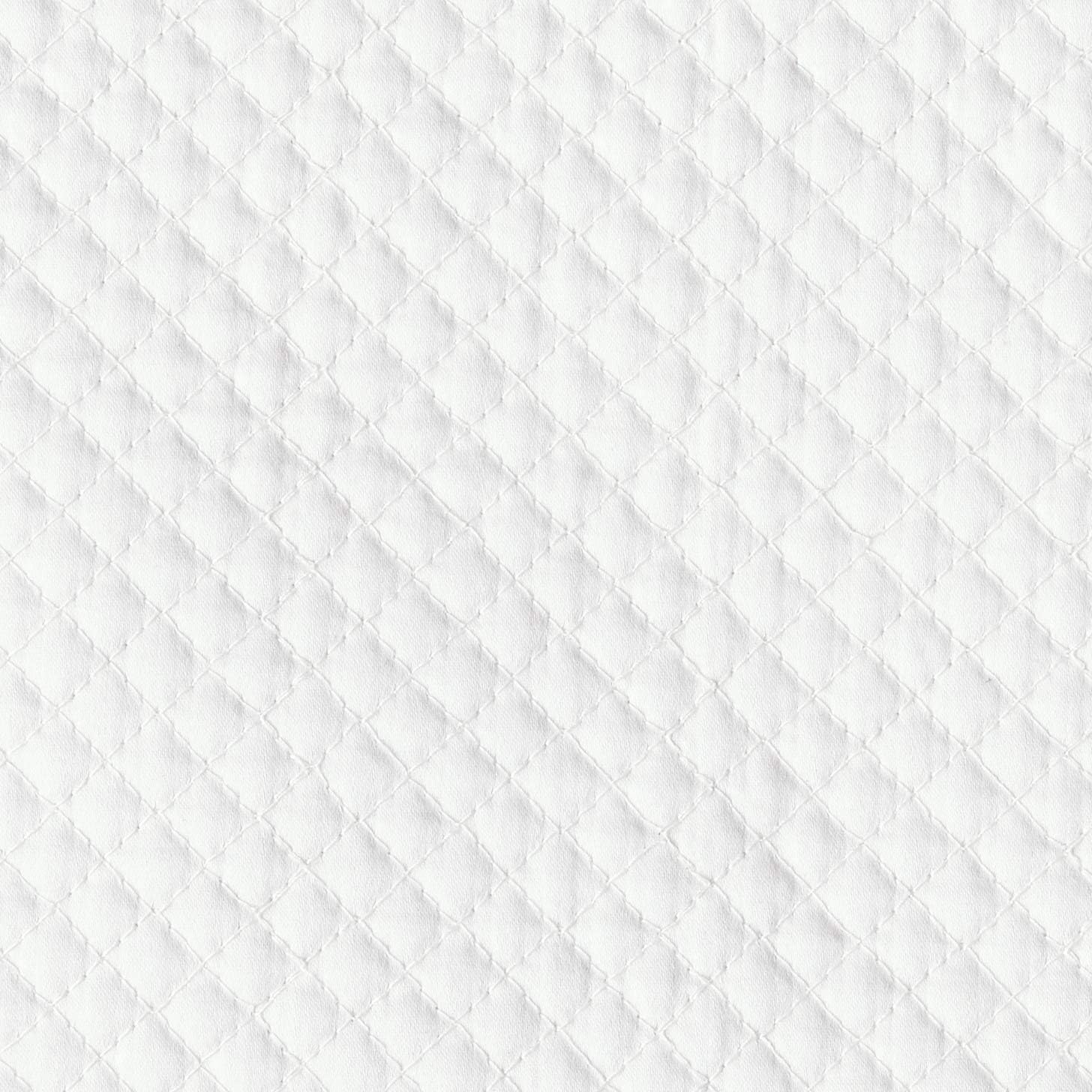 Pointehaven 525TC2EUROWH Euro Sham Set, 26" x 26" (Pair) - Quilted, White