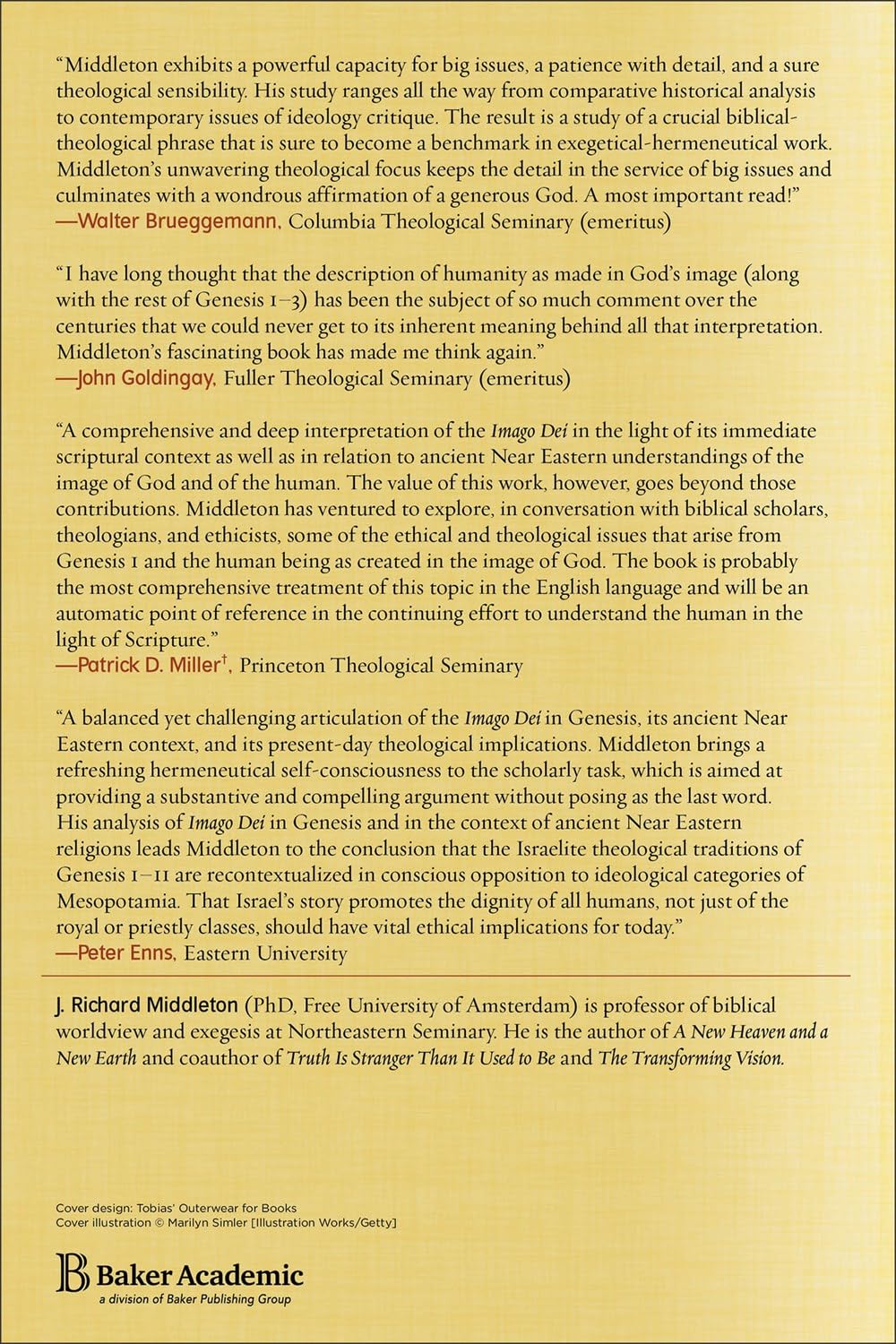 Liberating Image, The: The Imago Dei in Genesis 1