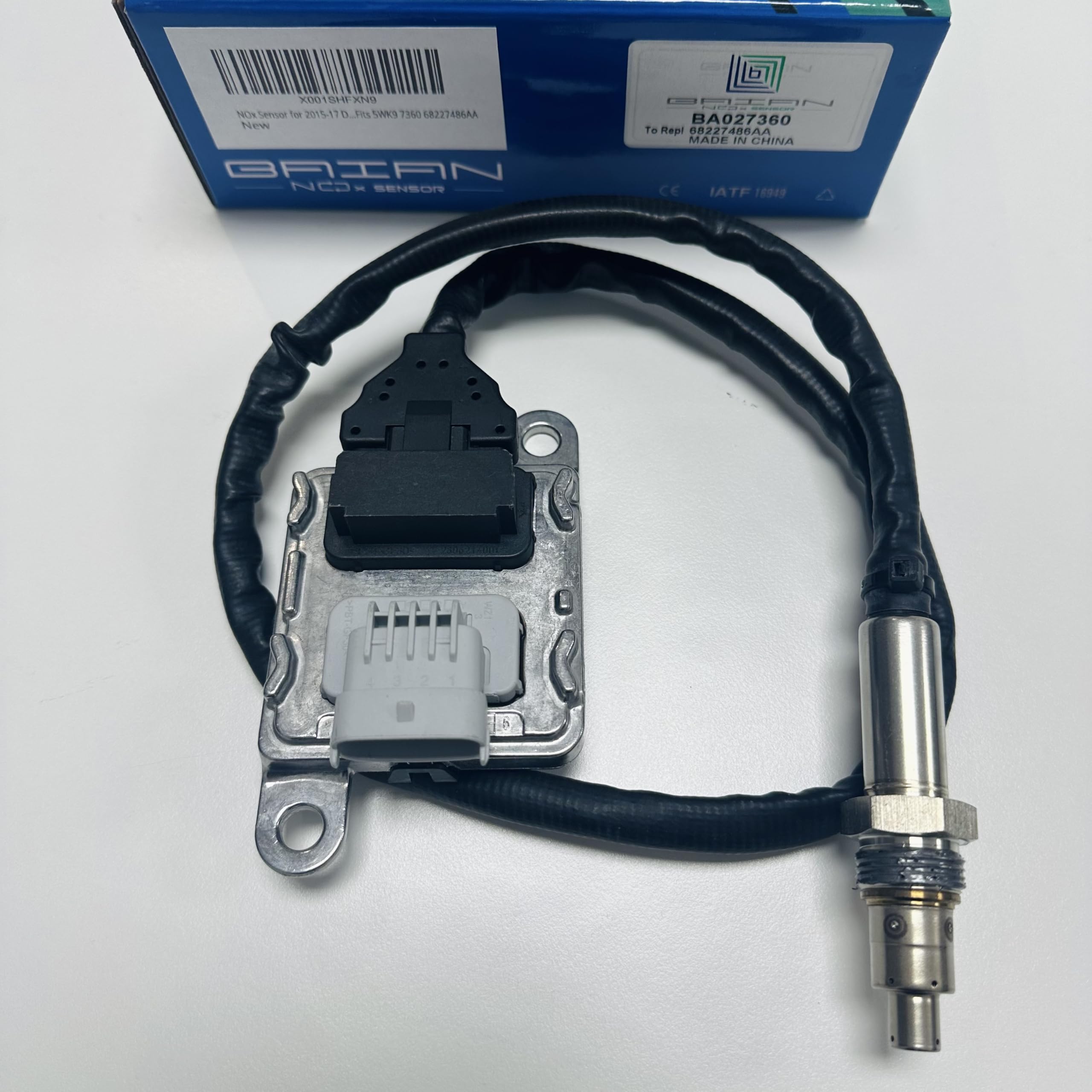 Amazon.com: NOx Sensor 68227486AA 5WK97360 Compatible with Dodge