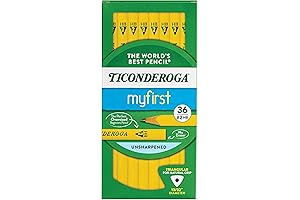 The Unsharpened Ticonderoga Wood-Cased Pencils: A Reliable Choice for #2 HB Writing