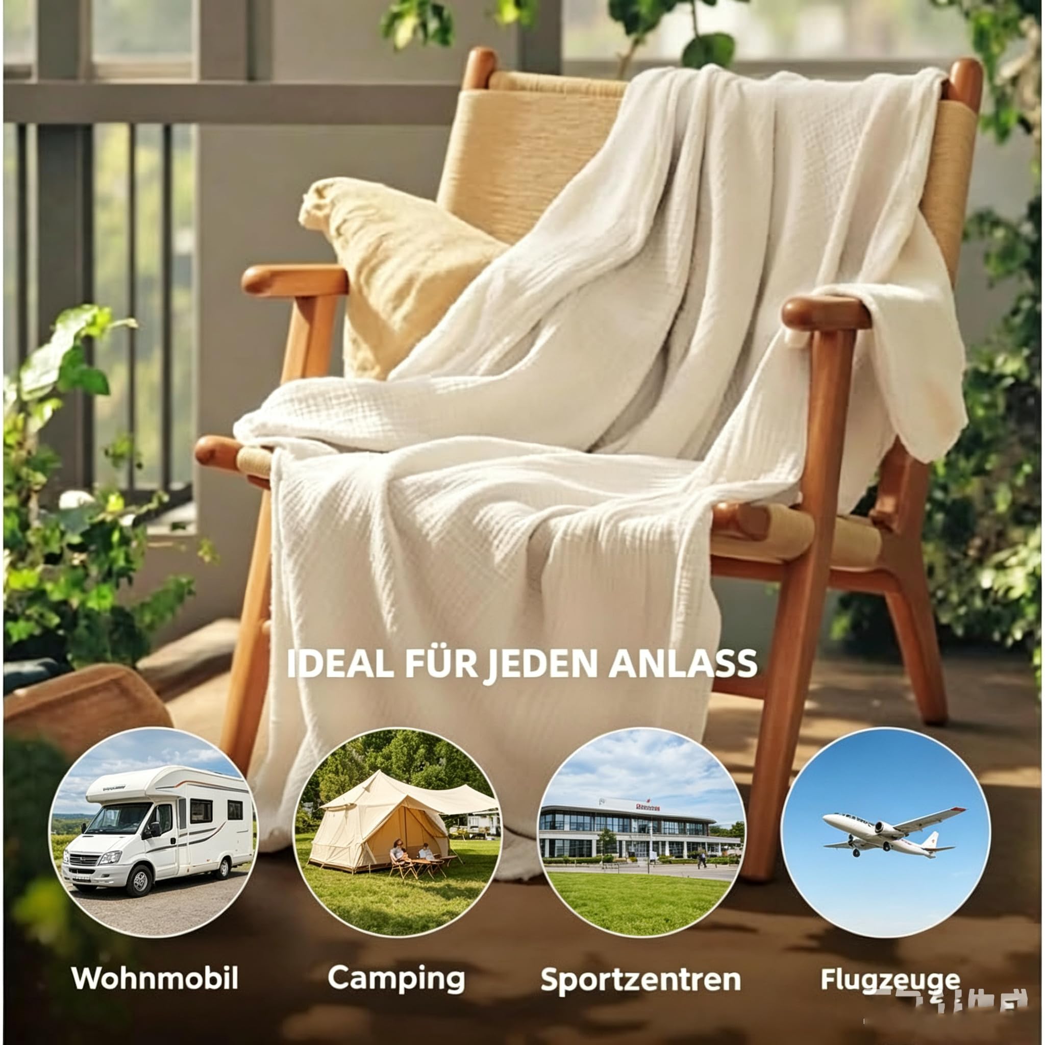MEIION Alpenfaser Decke für Erwachsene, Überwurf für Couch | Decke für Erwachsene, atmungsaktive Sommer - Überwurf für Couch, weich und leicht, alle Jahreszeiten geeignet