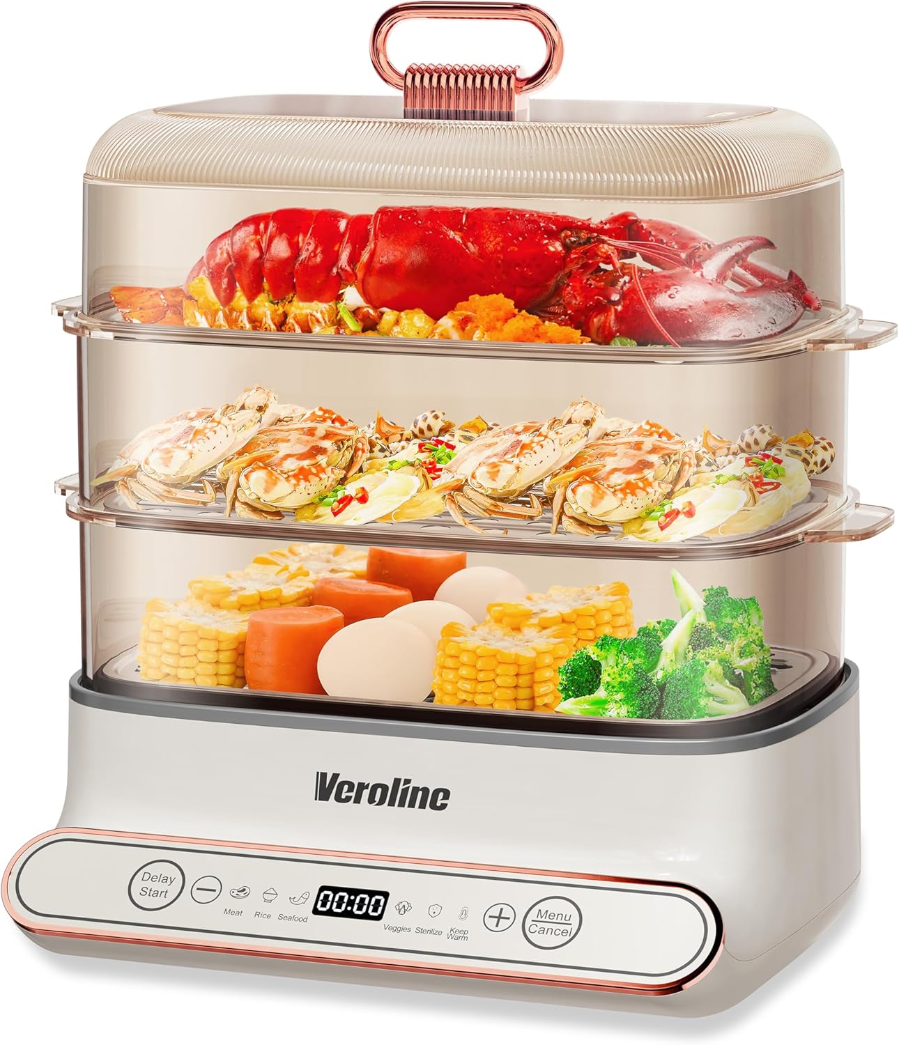 Electric Food Steamer for Cooking