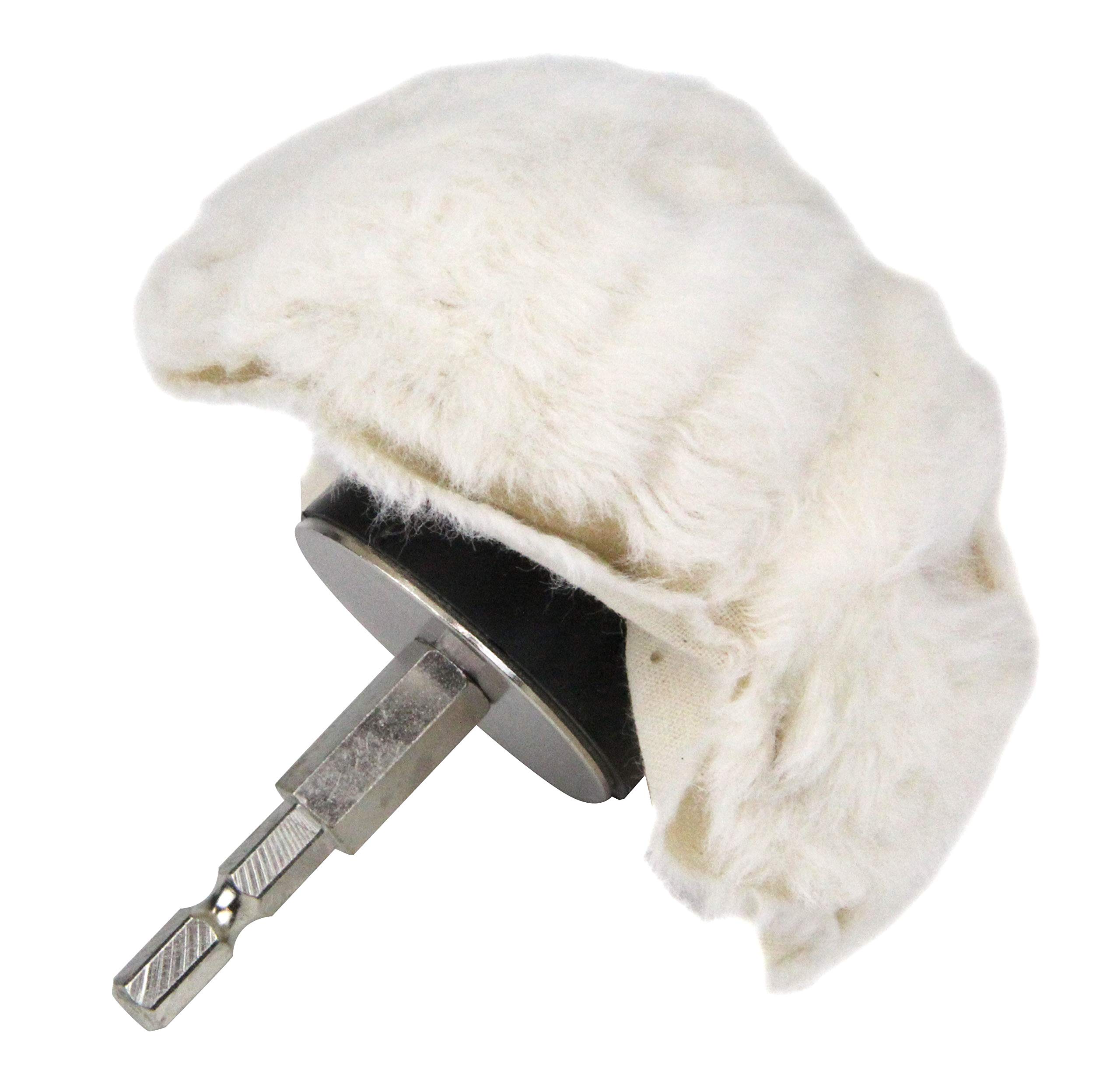 Amazon.co.jp: SK11(エスケー11) 六角軸付 コットンバフ ツヤ出し