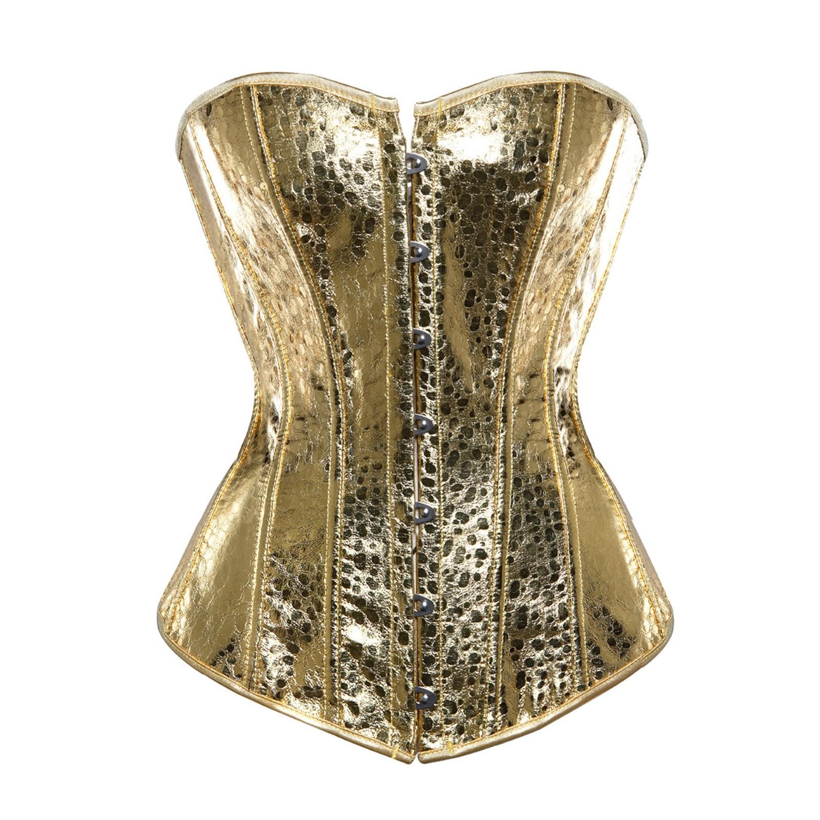 Corset Mujer CorpiñOs Negro CinturóN Vestido Corsé Cremallera Tirantes Ajustables Modelador Cintura Occidente