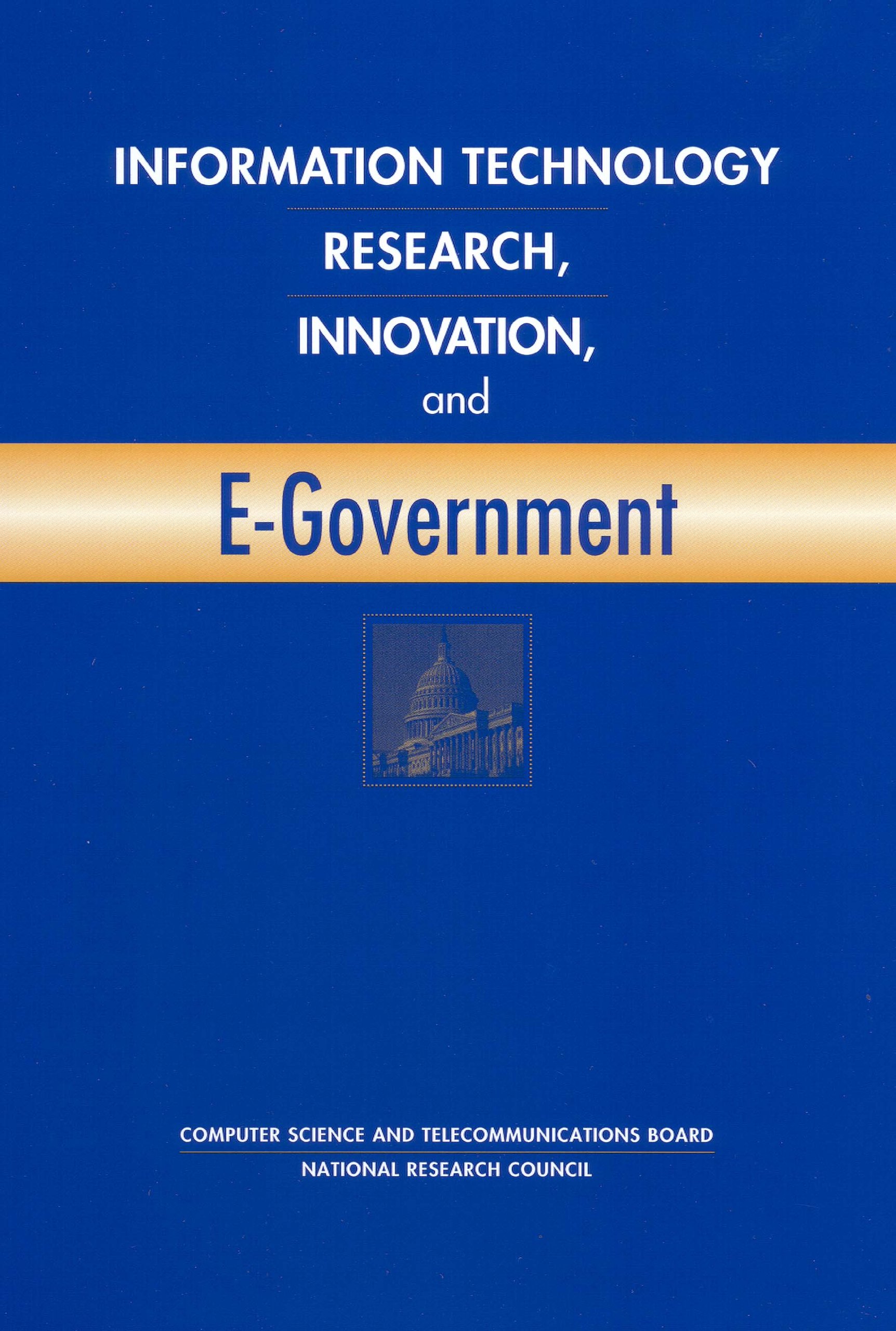 Information Technology Research, Innovation, and E-Government