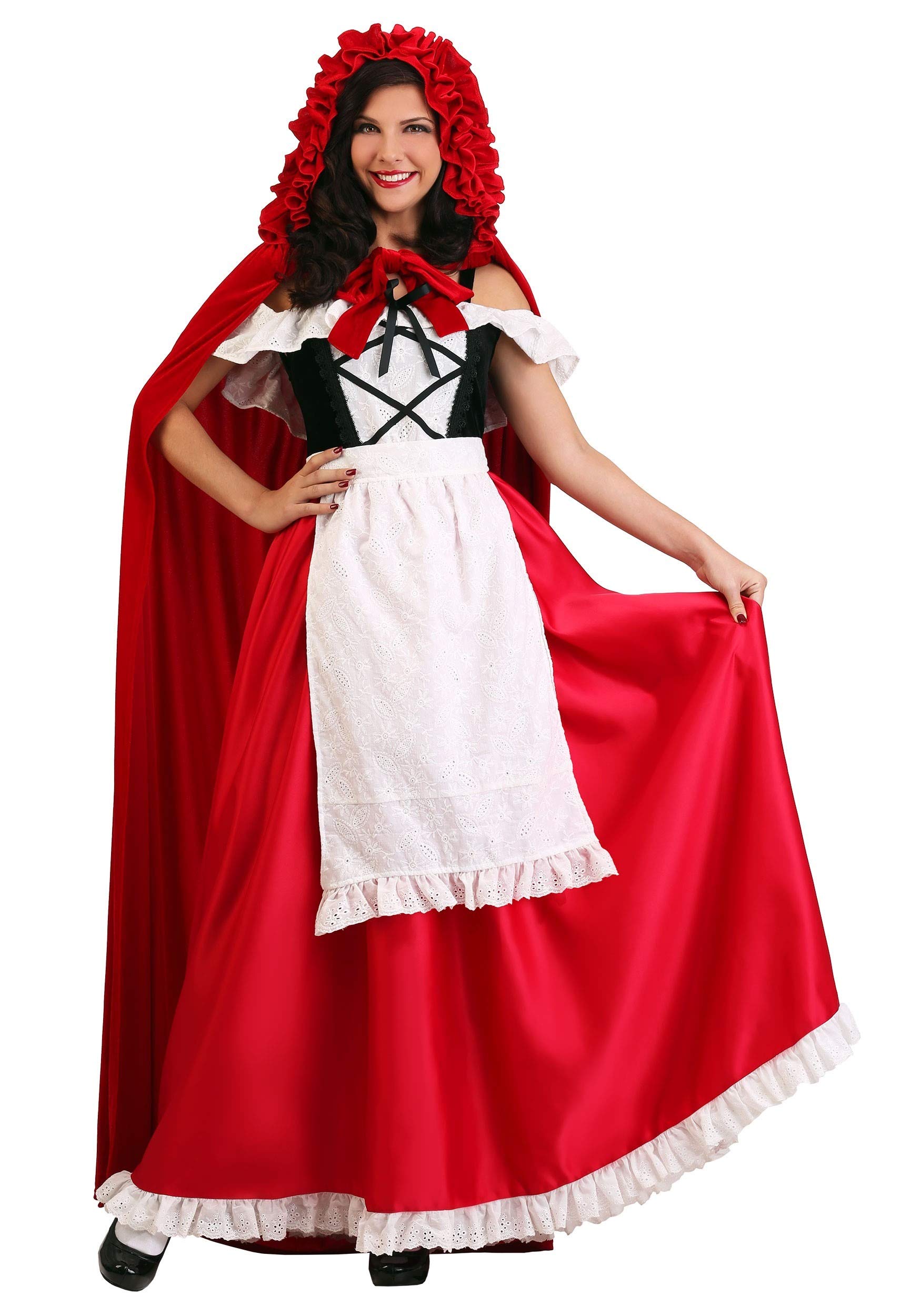 Fun Costumes Deluxe Red Riding Hood
