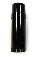 Vista 1 de (24) Contenedores de desodorante de plástico transparente vacíos, cilindros de 2.2 onzas (negro), Negro