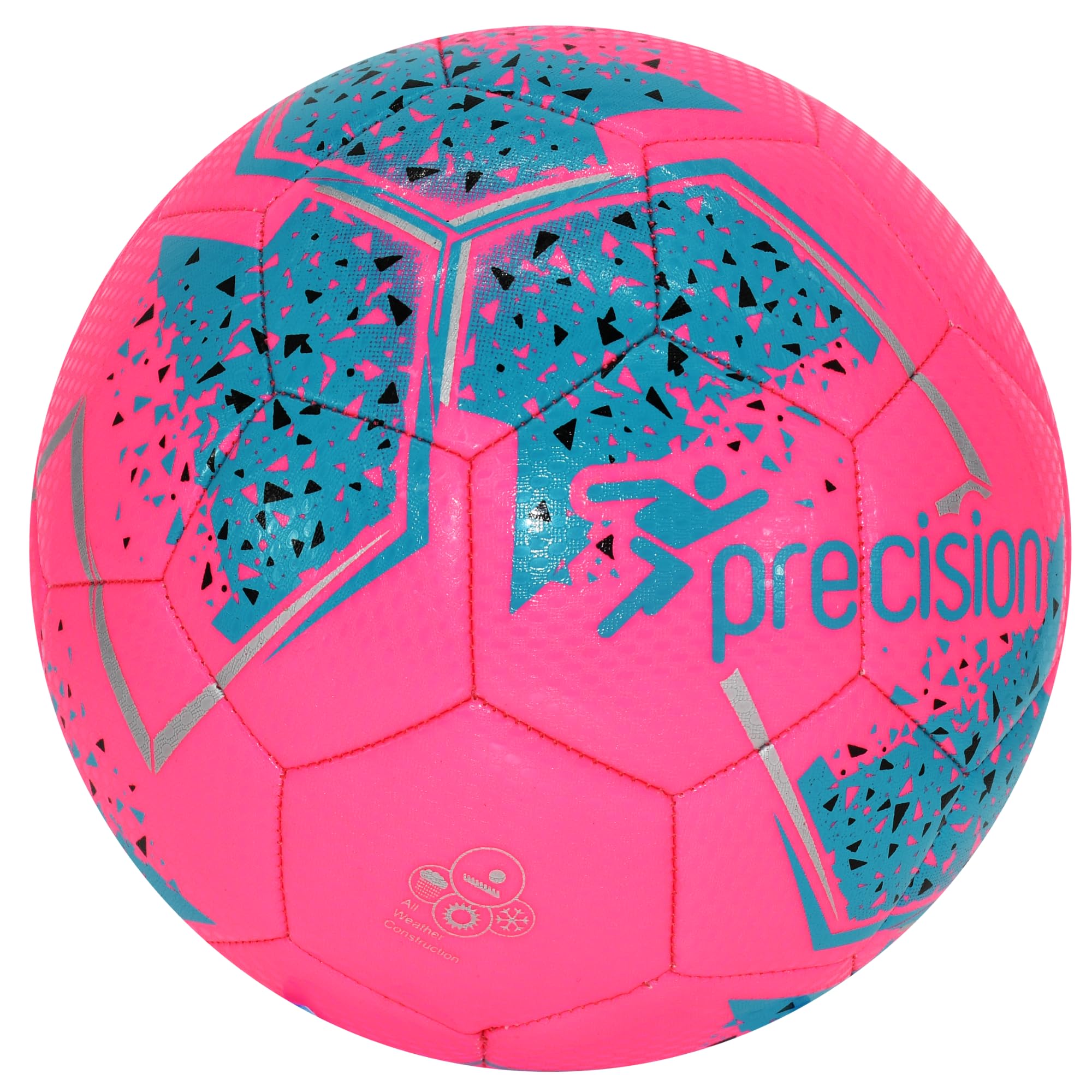 Unisex Precision Fusion Mini Size 1 Training Ball, White, One Size UK