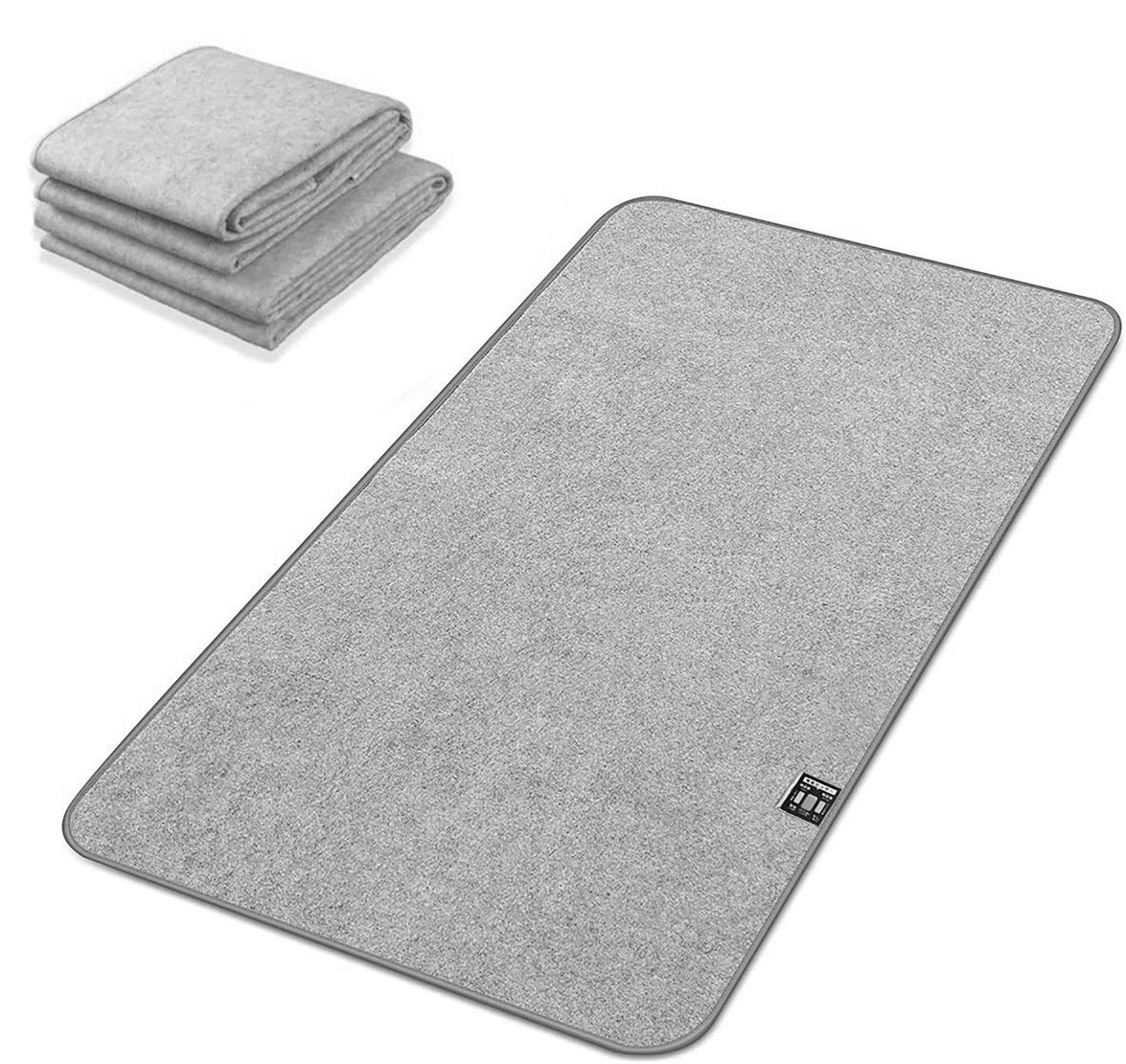 Dehumidification Sheet, Bedding Dehumidification Mat, Binchotan, Silica Gel Included, Washable, Moisture Absorption Sheet with Moisture Absorption Sensor - Cotton Dream, Dust Mite, Mildew Resistant-image-12