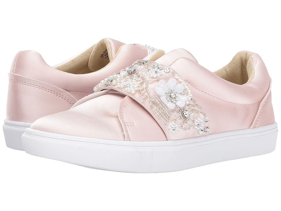 

Blue by Betsey Johnson Eva (Blush Satin) Women's Slip on Shoes