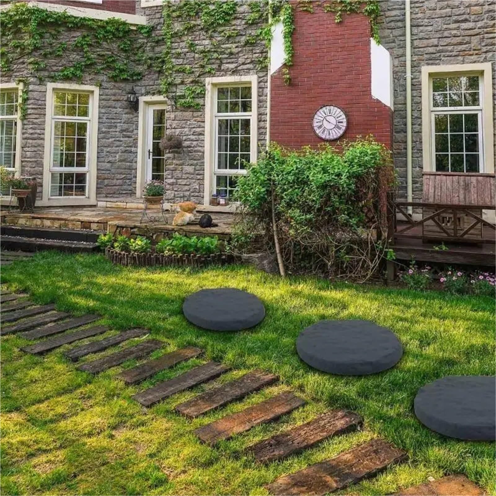 Pas Japonais Jardin Carrelage de jardin doté d'un revêtement antidérapant