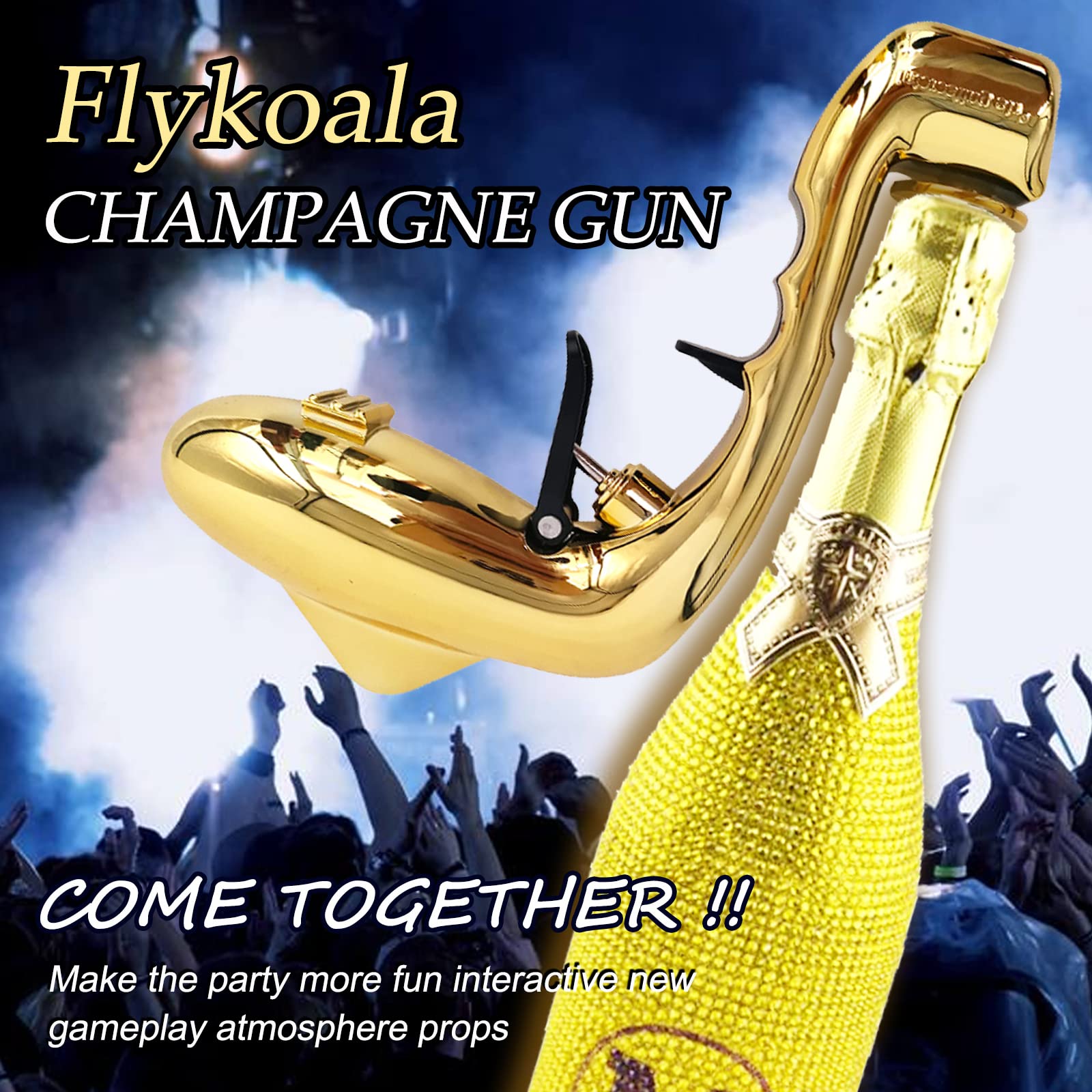 Amazon | Flykoala シャンパンガンシューター ビールスプレーガン