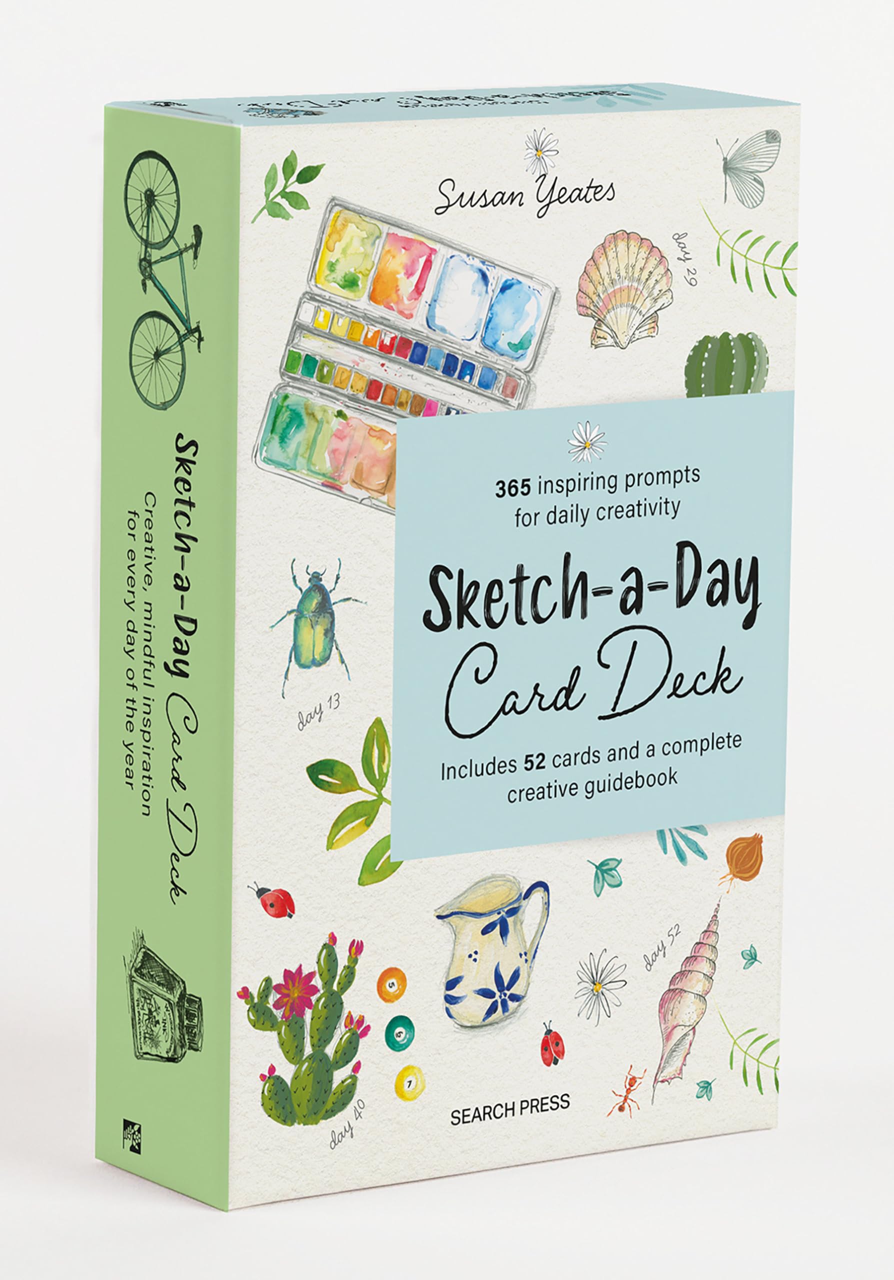 Sketch-a-Day Card Deck: 365 inspiring prompts for daily creativity