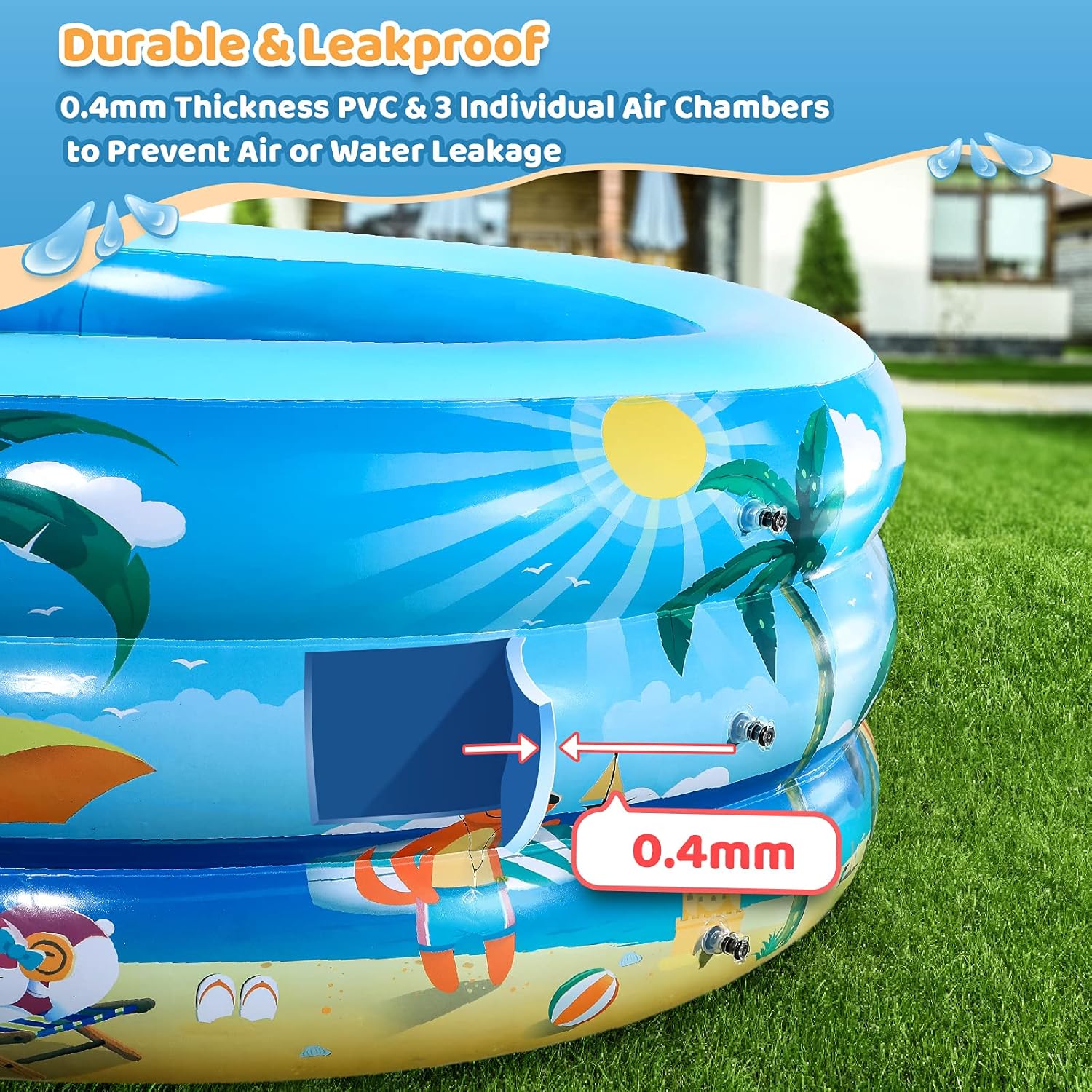 Inflatable Swimming Pool 95 x 59 x 24 Turkey Ubuy