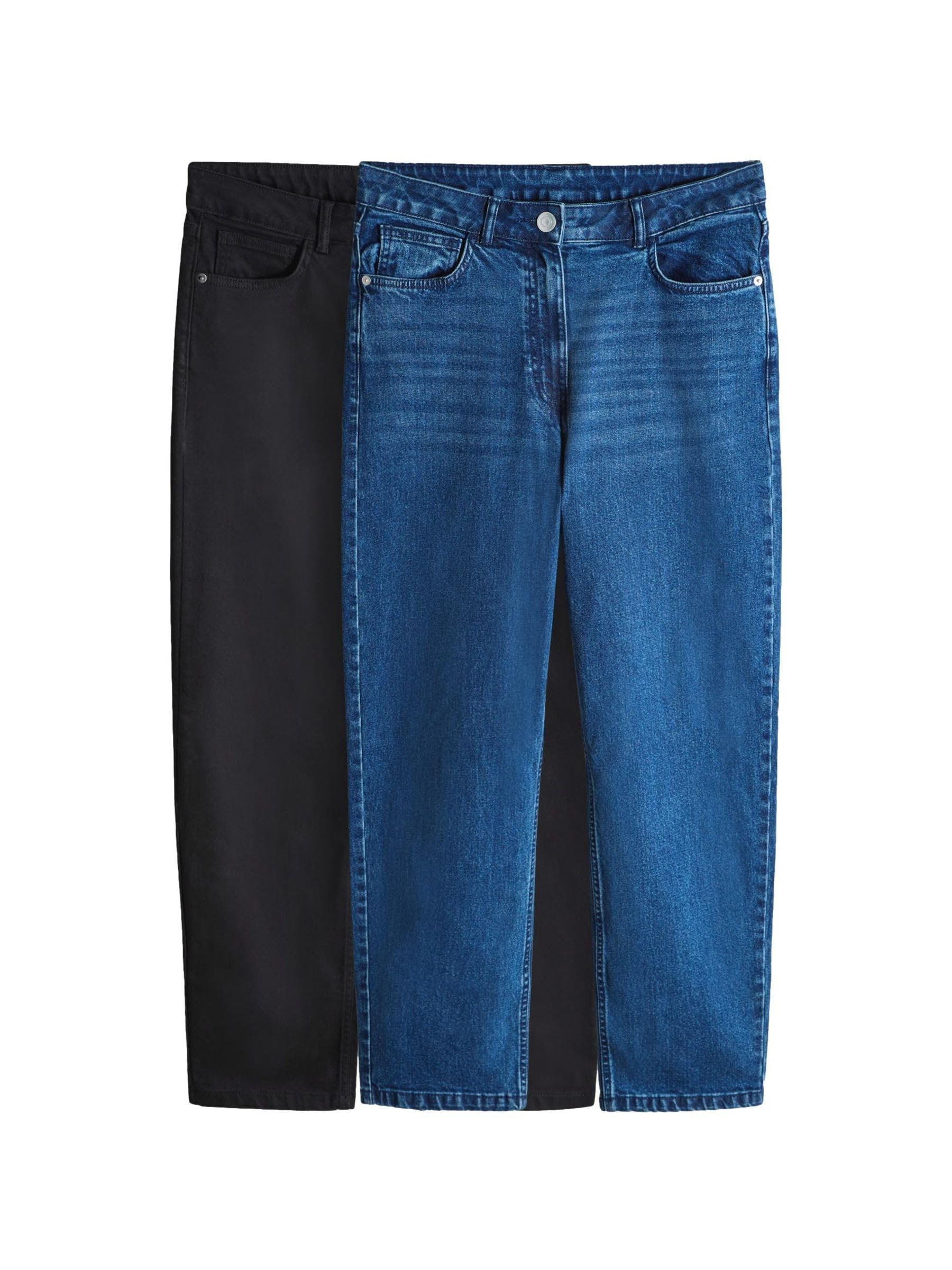 THE SET Donne Confezione da 2 Jeans Mom