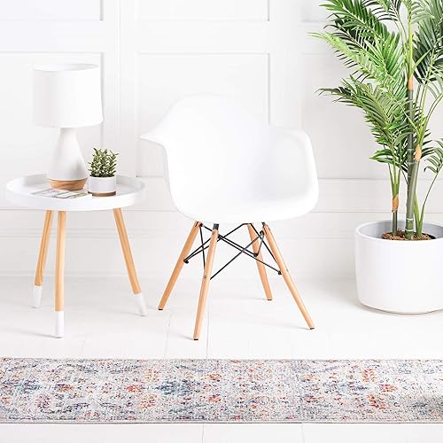 Miniatura 23 de Rugs.com Budapest Collection - Alfombra de área de 9 x 12 pies, color marfil, alfombra de pelo bajo perfecta para salas de estar, comedores grandes