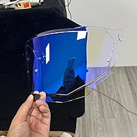 Vista 5 de Escudo para LS2 Explorer, Explorer Carbon,MX701 Casco Visera Protección UV Lentes Para Casco De Moto (película antivaho)