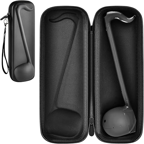 Funda compatible con Otamatone [Edición en inglés] Instrumento musical electrónico japonés sintetizador portátil, soporte de almacenamiento de