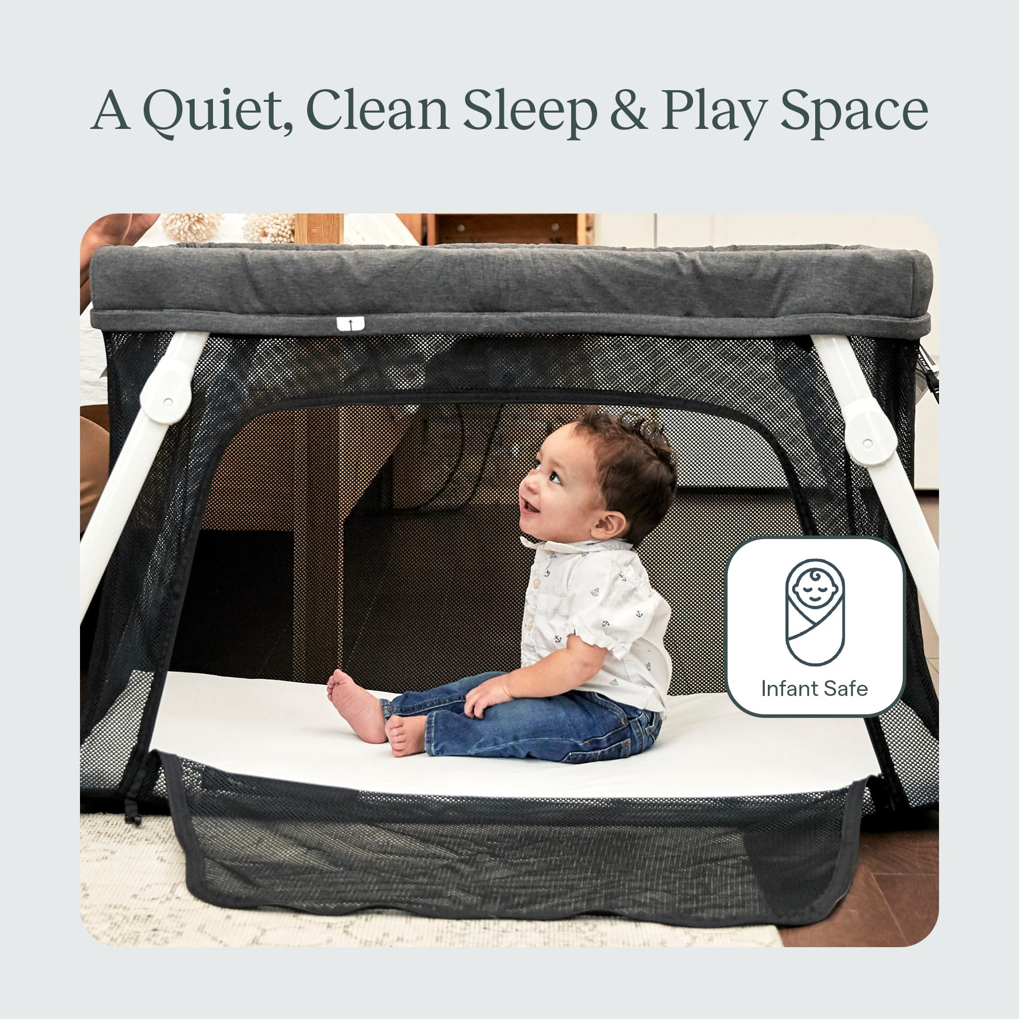 GUAVA FAMILY - Lotus Crib 100% Cotton Fitted Sheet | Perfect, Manufacturer-Approved Fit, Soft & Safe for Infants, Baby and Toddlers, Unisex, Boys & Girls (White)