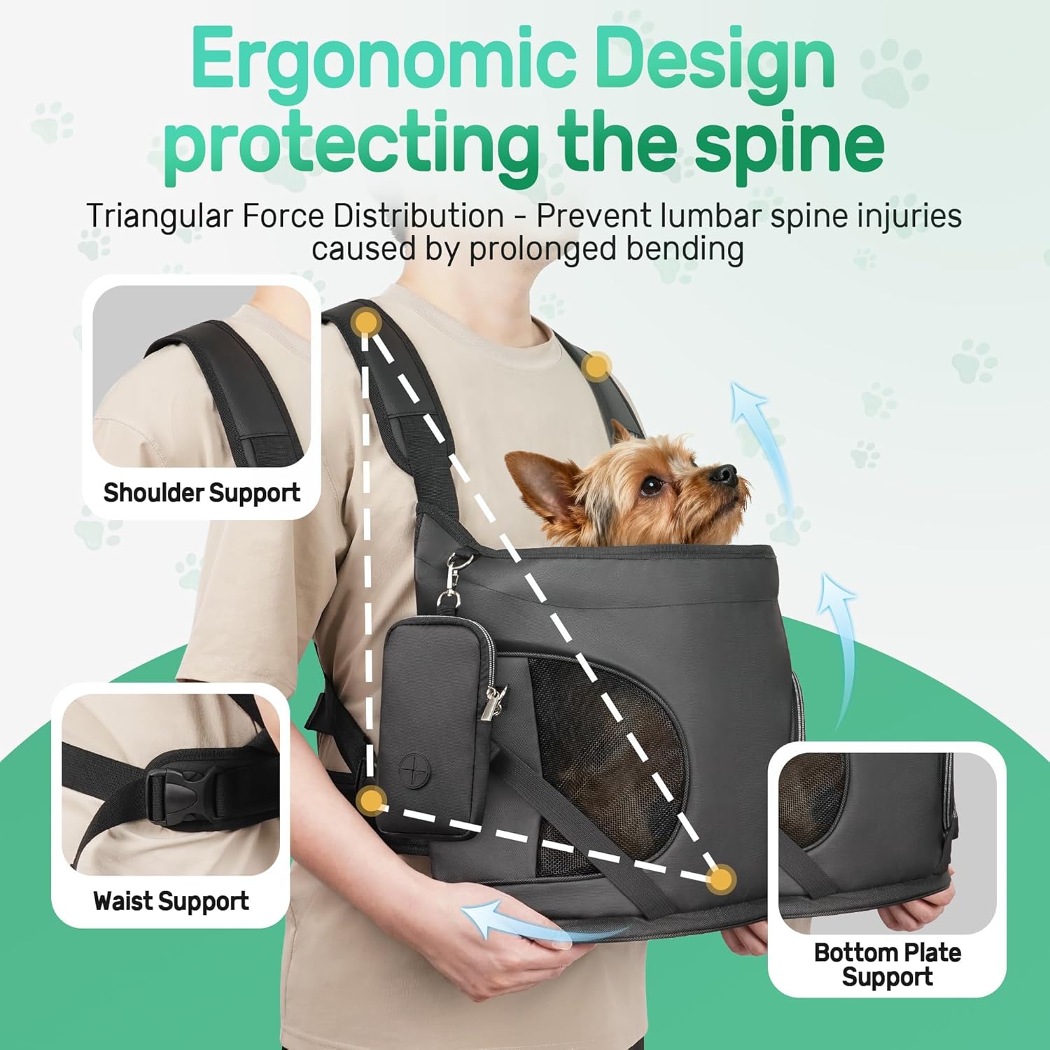 Carry Your Pet in Comfort: Review of the YUDODO Dog Front Backpack Carrier