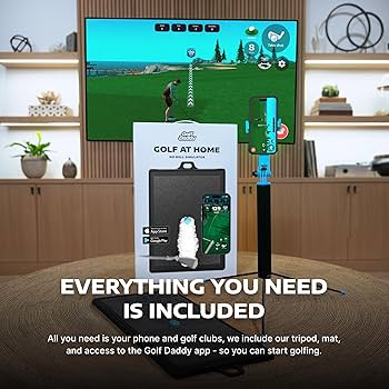 Golf Daddy Golf Simulator - Golf Training Aid to Practice