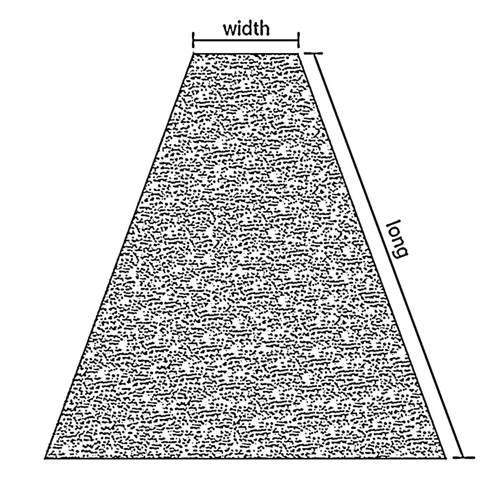 Passatoia Lunga, Facile Da Posare Piatto Scale Del Corridoio A Gradini Decorazione Del Terreno Tappeto Da Bagno in Puro Cotone Antiscivolo Igroscopico Cucina Passatoia,A,70x200cm
