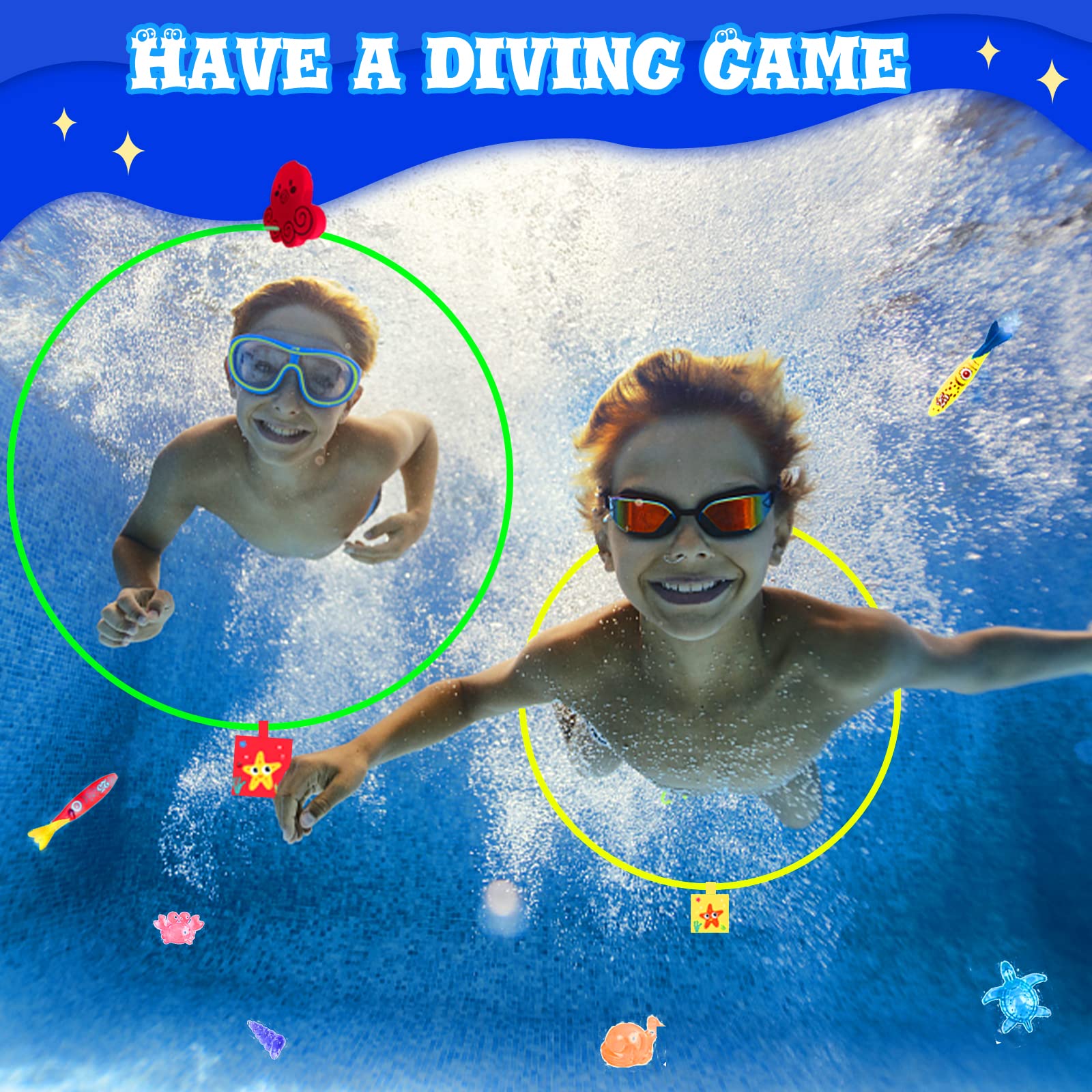 Piscina De Natación Subacuática Juguetes De Buceo Jue... | Cuotas sin interés