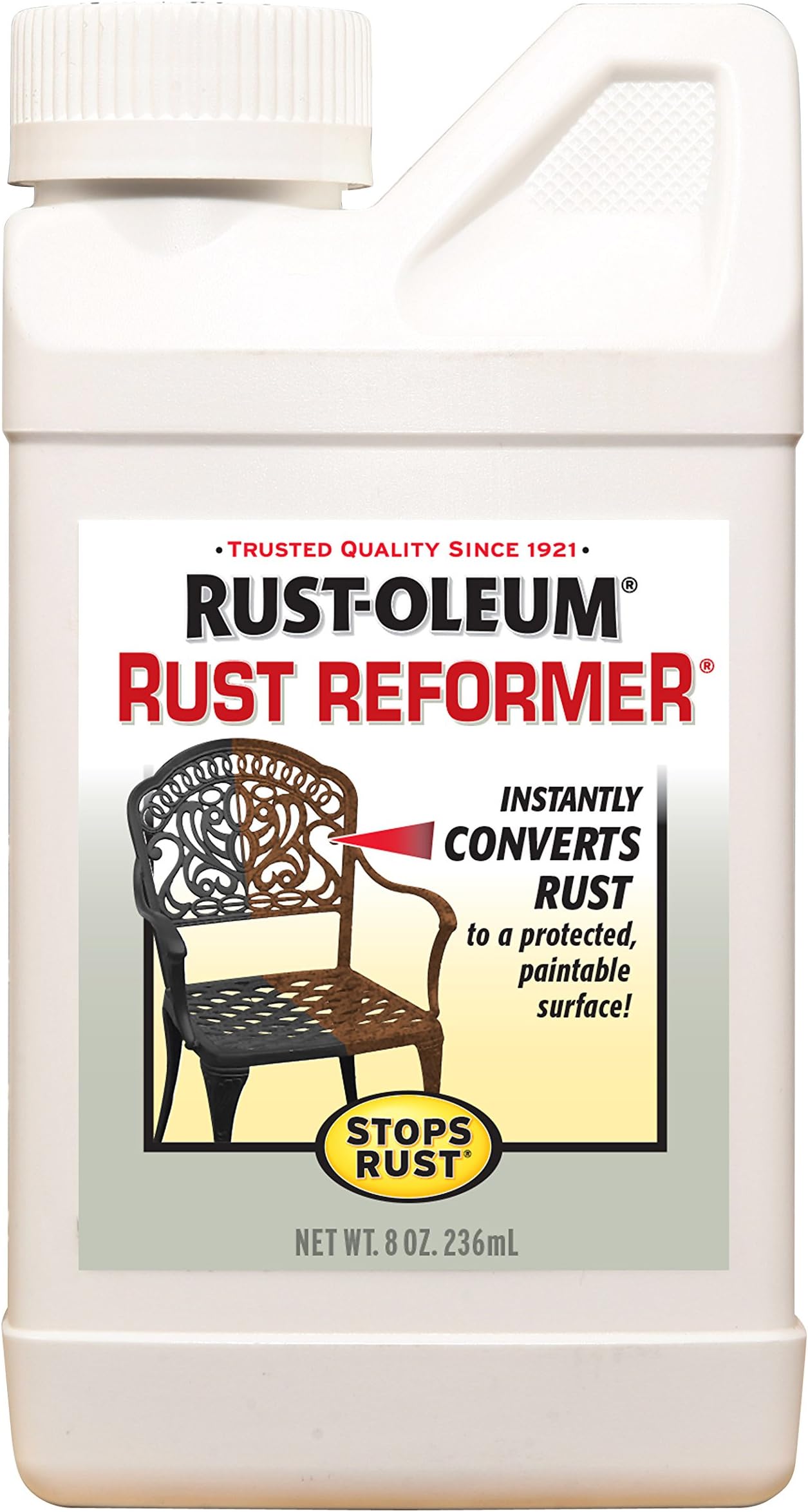 7830730 Stops Rust Rust Reformer Formula, 8 oz, Black