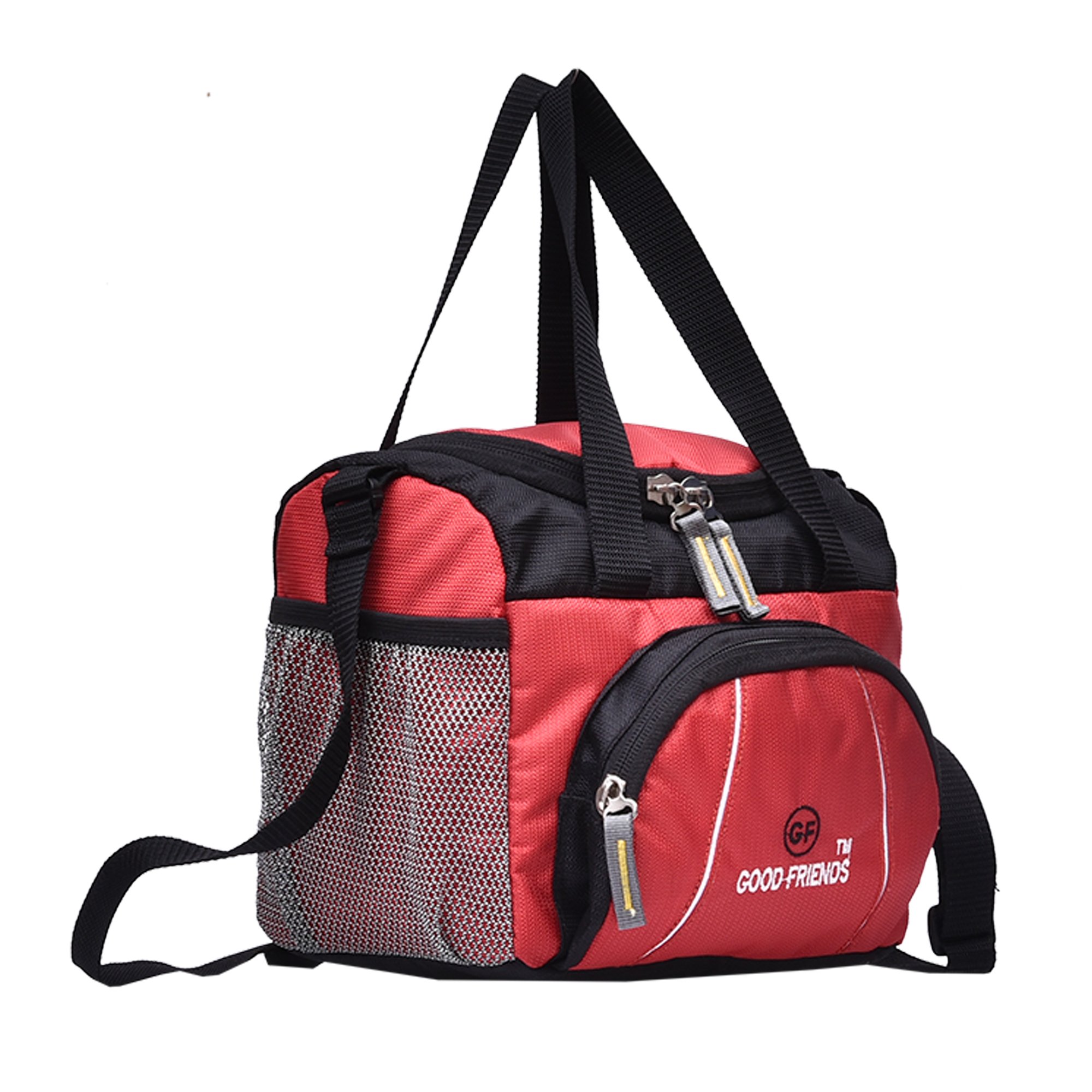Good Friends Polyester Lunch Bag,Waterproof Color (Red) for School, College and Laptop Bag (B07FXYSNC2) Amazon Price History, Amazon Price Tracker