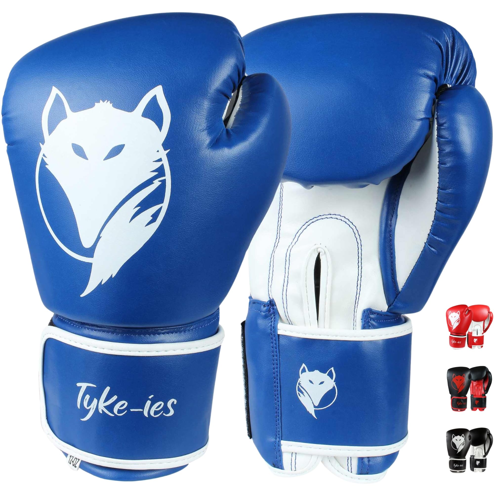 Tyke-ies DX PU Leather Sparring Boxing Gloves – Swift Model for Muay Thai & Kickboxing | Firm Hand-Moulded Padding for Maximum Impact Feedback | Responsive Anatomical Fit for Men & Women