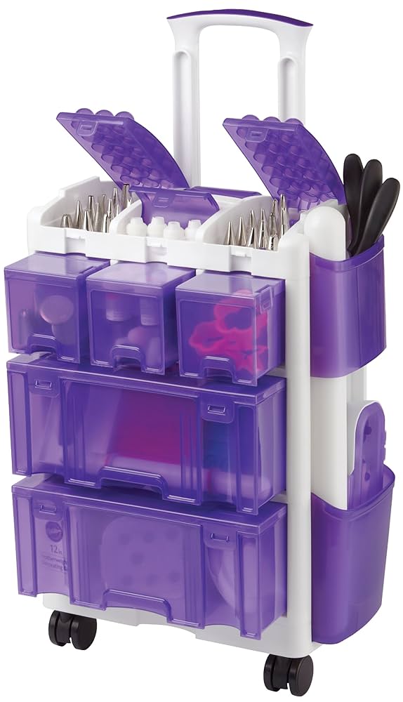 Wilton Decorate Smart Ultimate Rolling Tool Caddy : Amazon