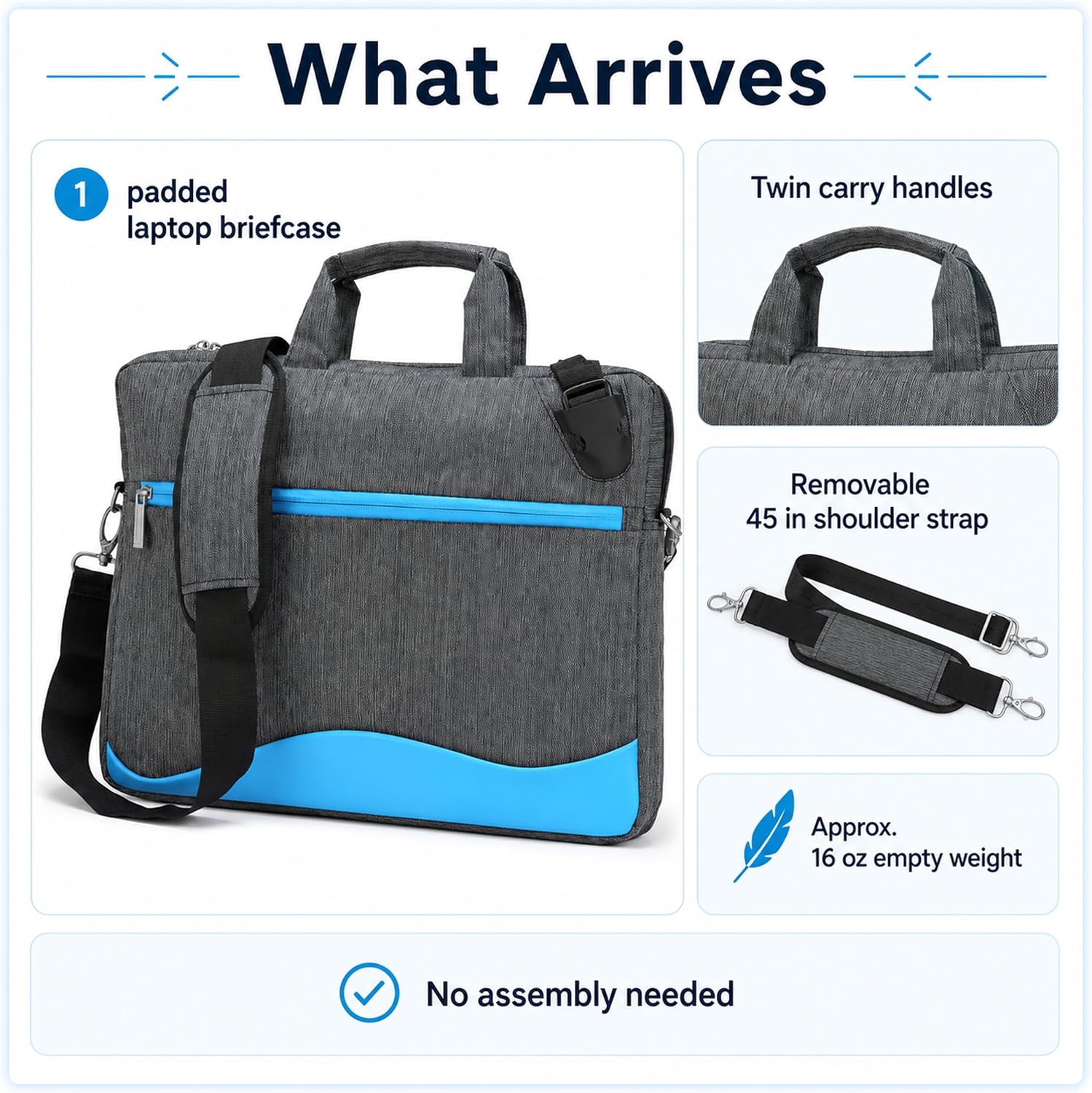 Everyday Laptop Messenger Bag for Office Commutes image 4