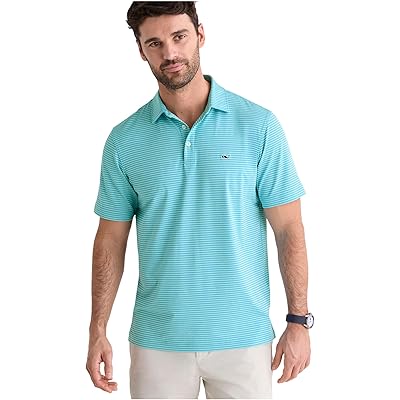 Vineyard Vines Bradley Stripe Sankaty Polo