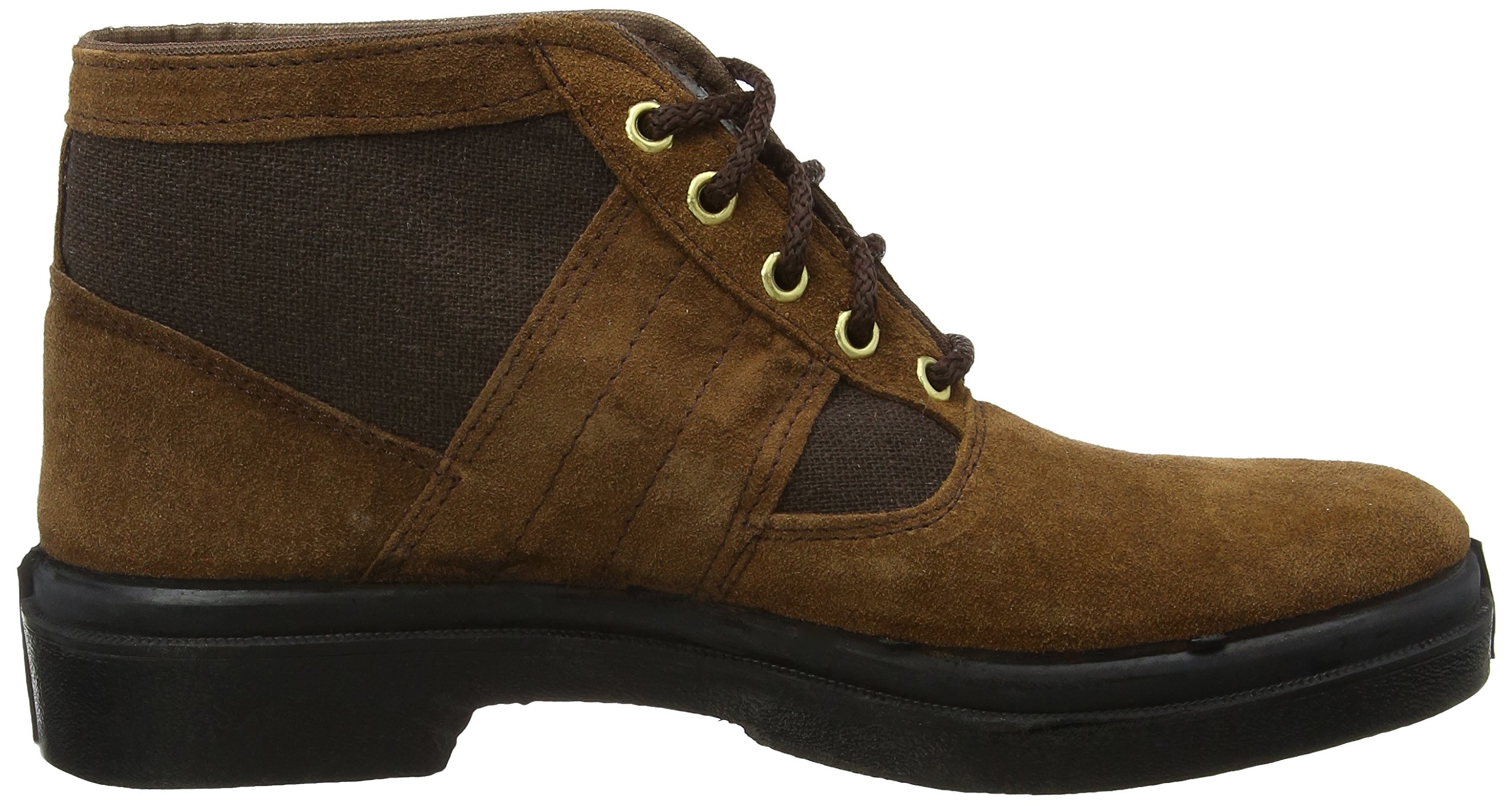 Cofan Bota de Serraje Modelo Manglar de Lona Color Marrón y Suela de Caucho - Tallas de 39 a 46