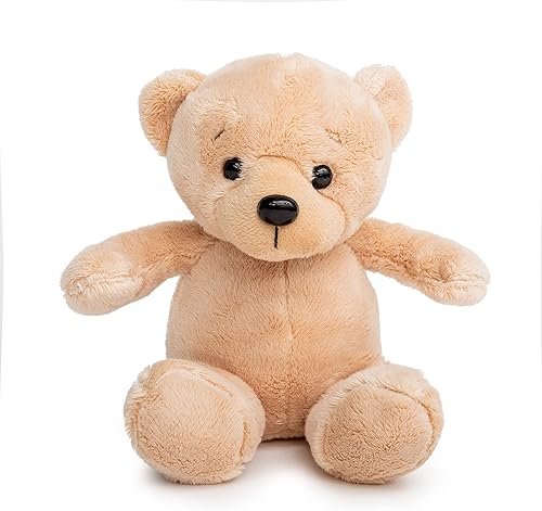 Miniatura 7 de Ganz Oso de peluche Get Well Soon de 9 pulgadas con capucha gris, regalo para niños y mujeres (animal de peluche de nariz bronceada)