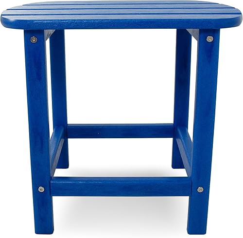 Miniatura 6 de Shell Back, mesa lateral de 18 pulgadas, 18 pulgadas, Pacific Blue