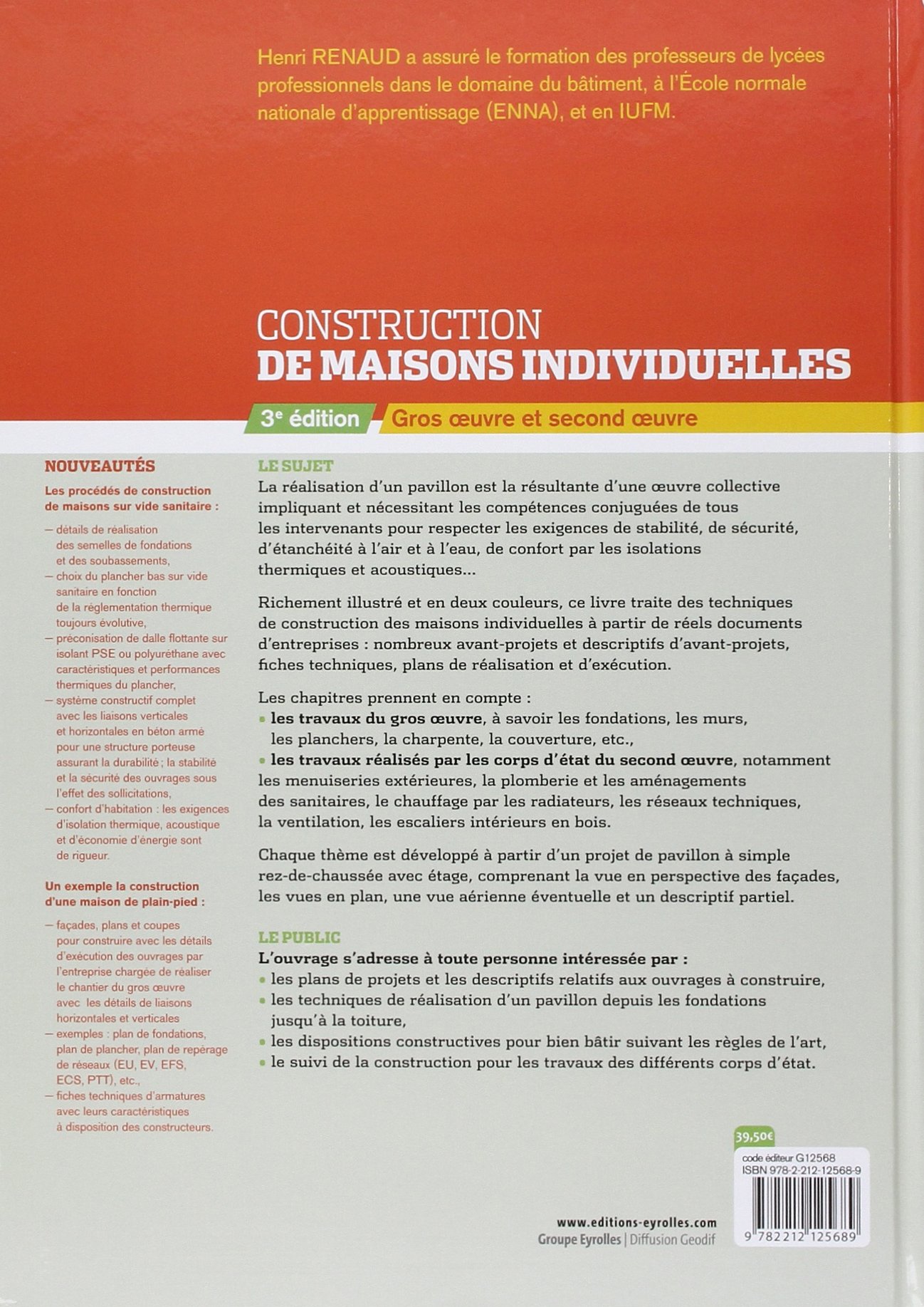Construction de maisons individuelles: Gros oeuvre et second oeuvre