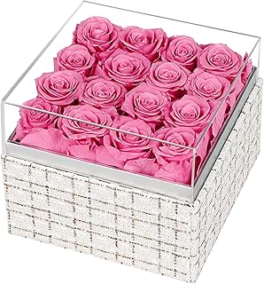 Preserved Rose in Acrylic Box