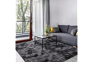 Modern, Plush Dark Grey Rugs for Sophisticated Bedroom Decor