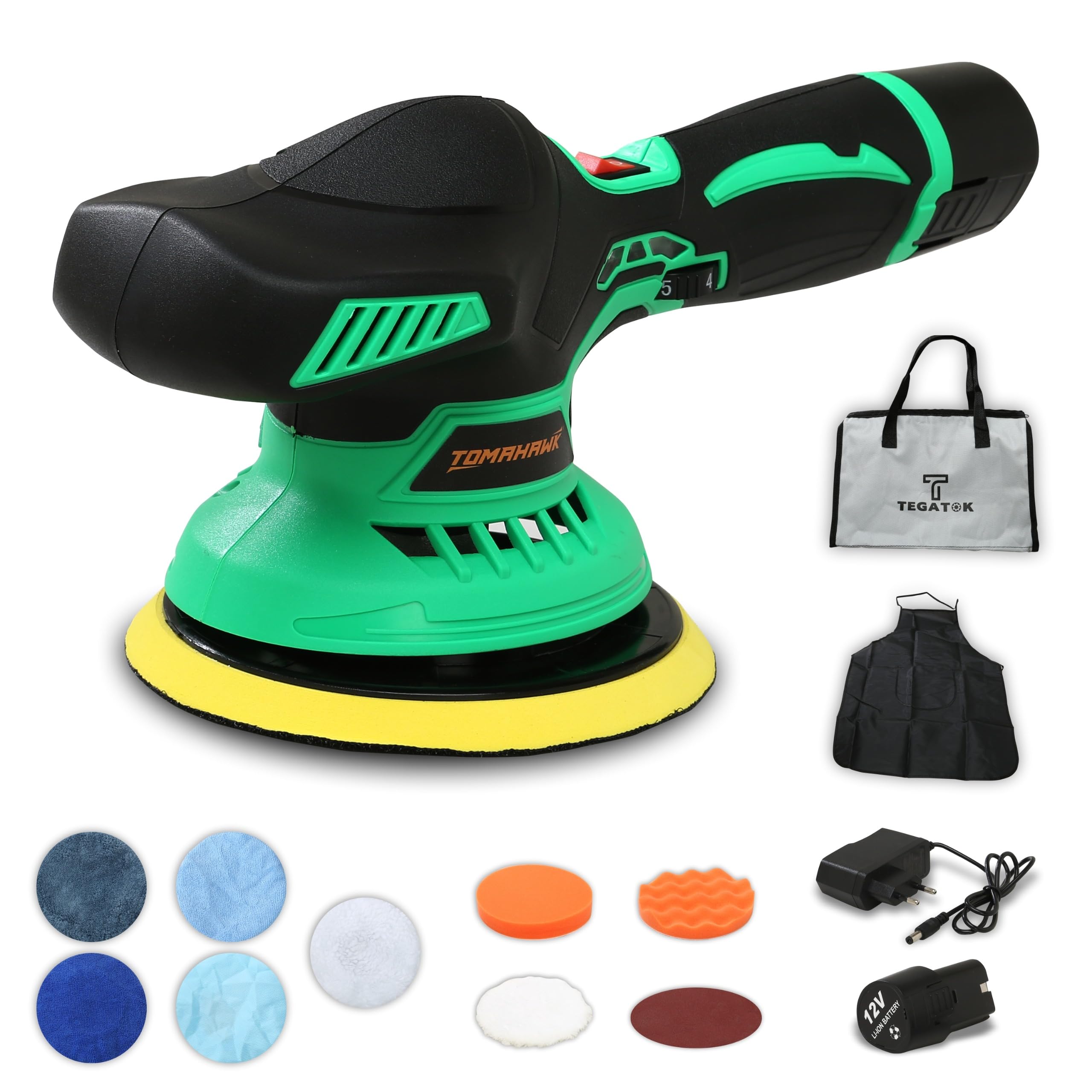 TOMAHAWK® TCCP 7920 Cordless Car Polisher – 12V, 6-Speed Adjustable, Lightweight & Versatile (B0DCVGH552) Amazon Price History, Amazon Price Tracker