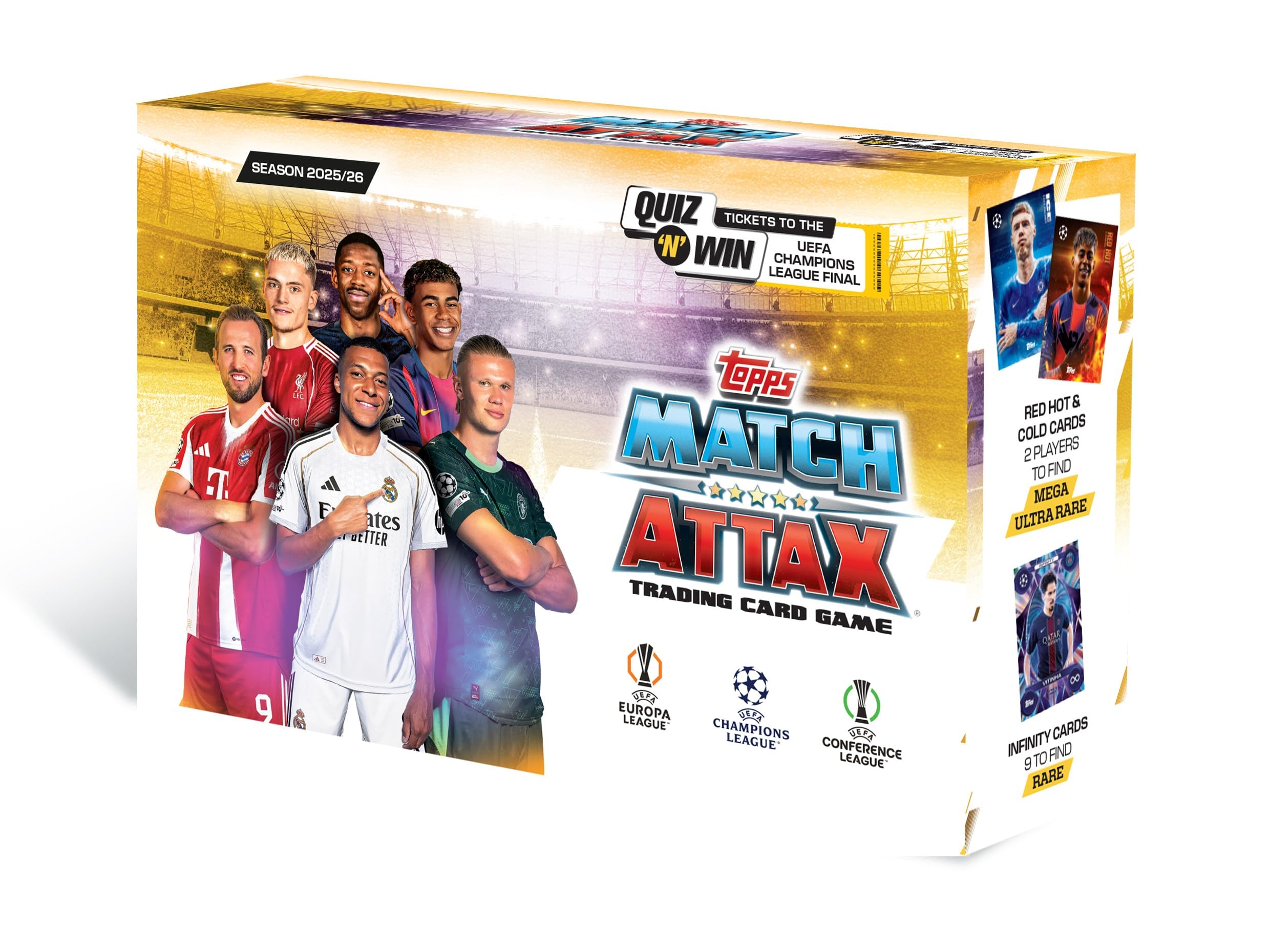 Topps UEFA Champions League Match Attax 2025-26 Trading and Collectible Card Game (Flow Pack of 34)-image-34