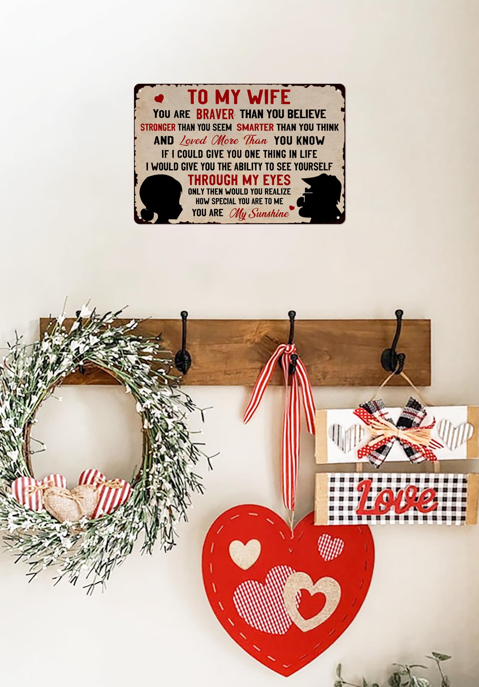 Letreros De Decoración De Pared Para El Hogar, Rompecabezas De Autismo Decoracion Rustica De Madera Para Colgar Placa De Pared Letreros De